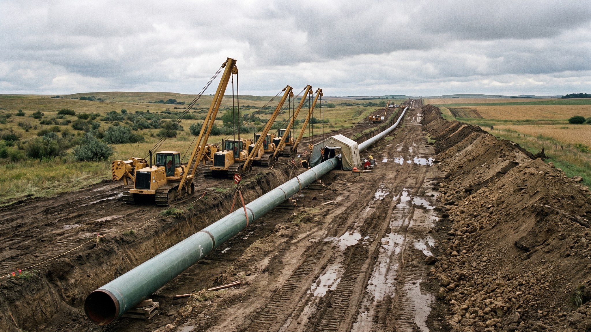 Repurposed existing pipeline
