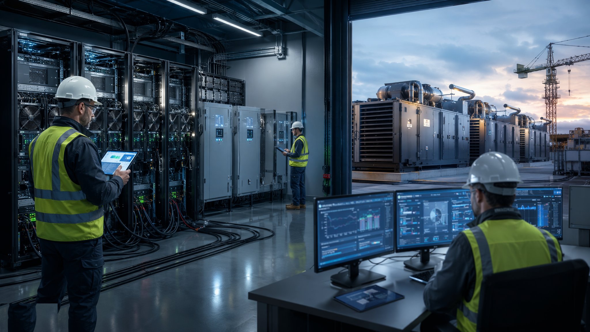 Commissioning & Integrated Systems Testing — construction process cover