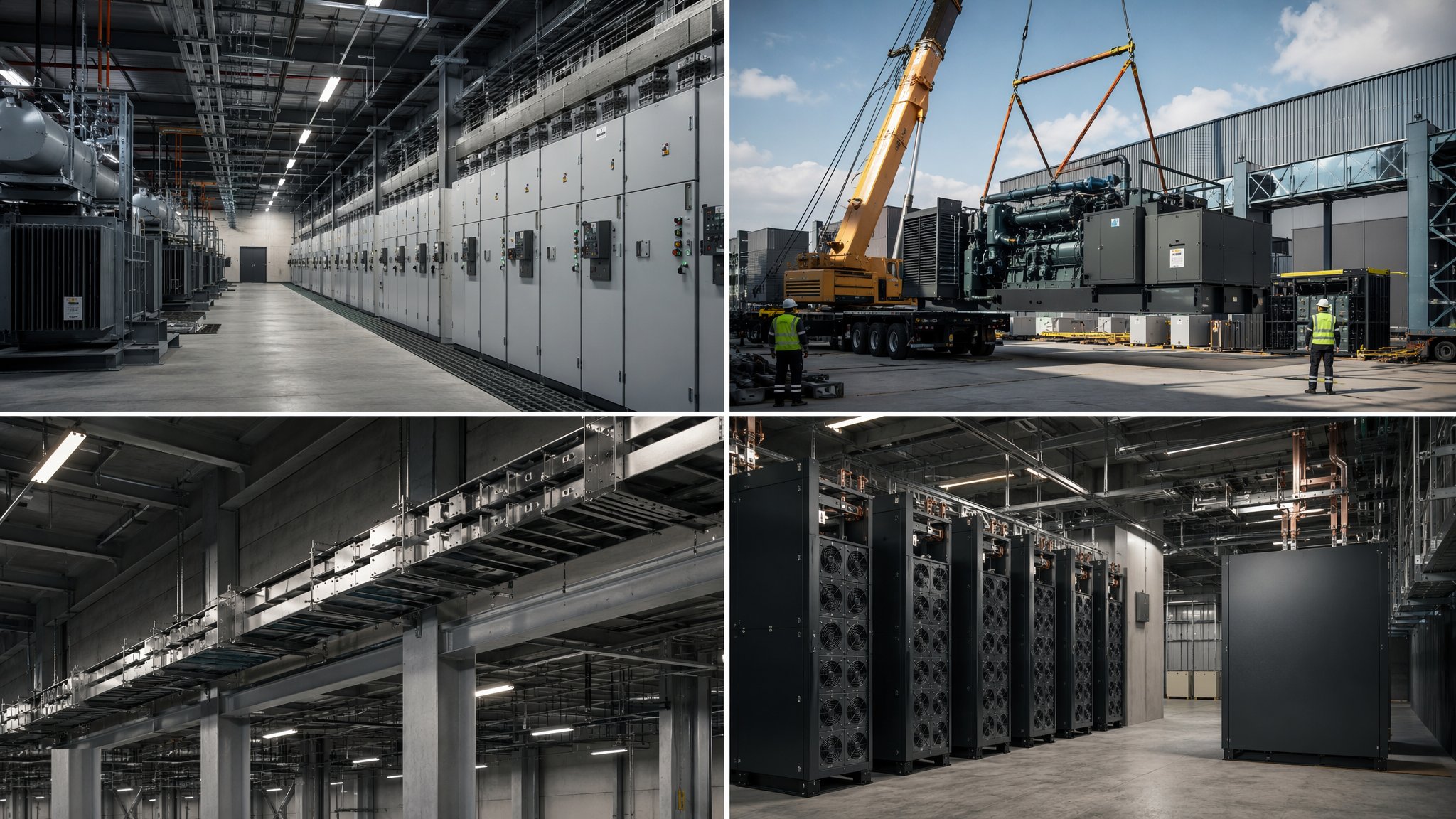 Power Infrastructure — construction process cover