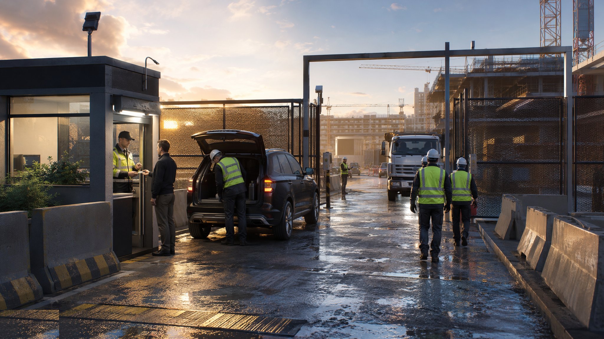 Site Security & Cleared Working — construction process cover