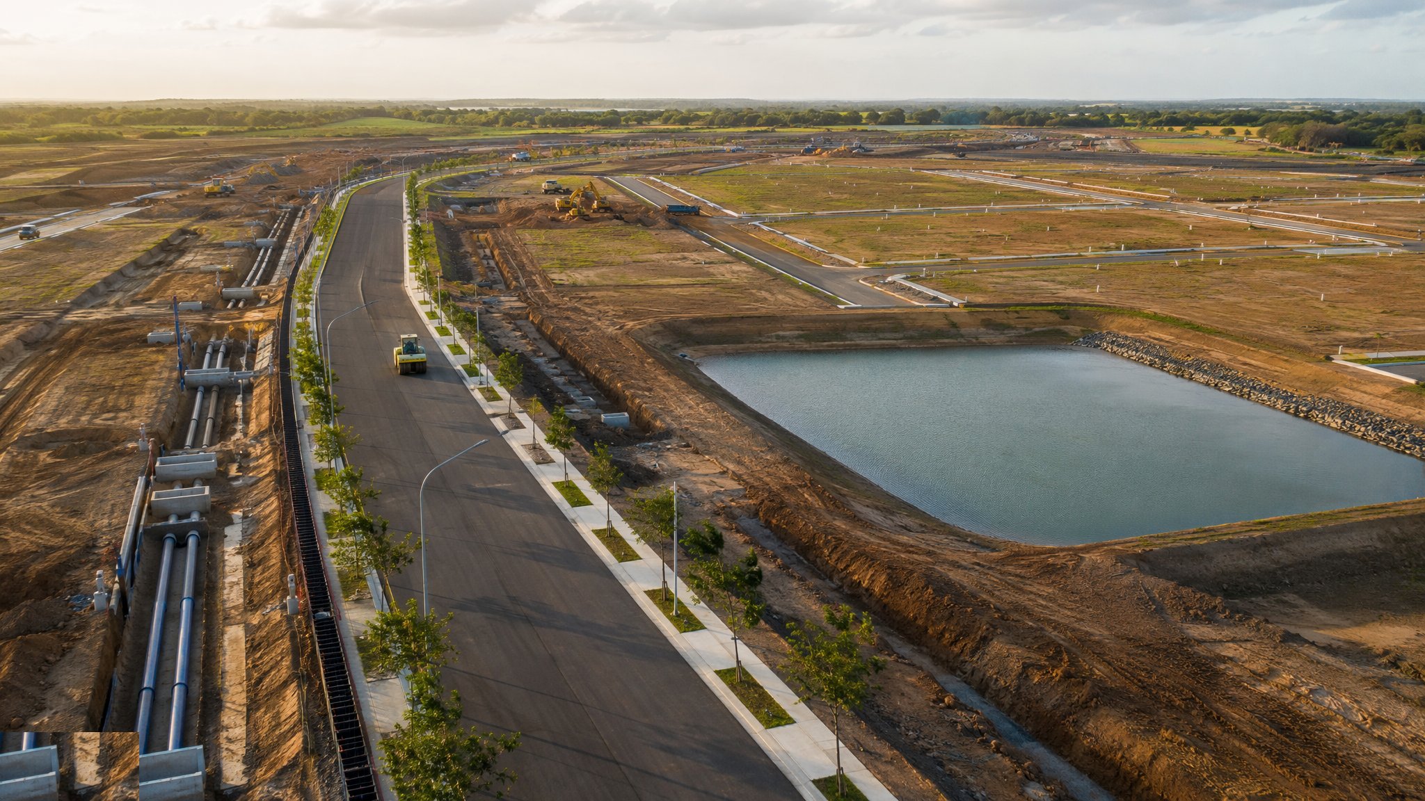 Development Infrastructure & Enabling Works — construction process cover