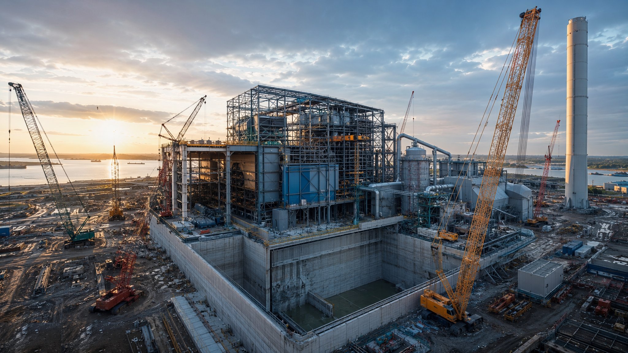 Energy-from-Waste Plant Construction — construction process cover