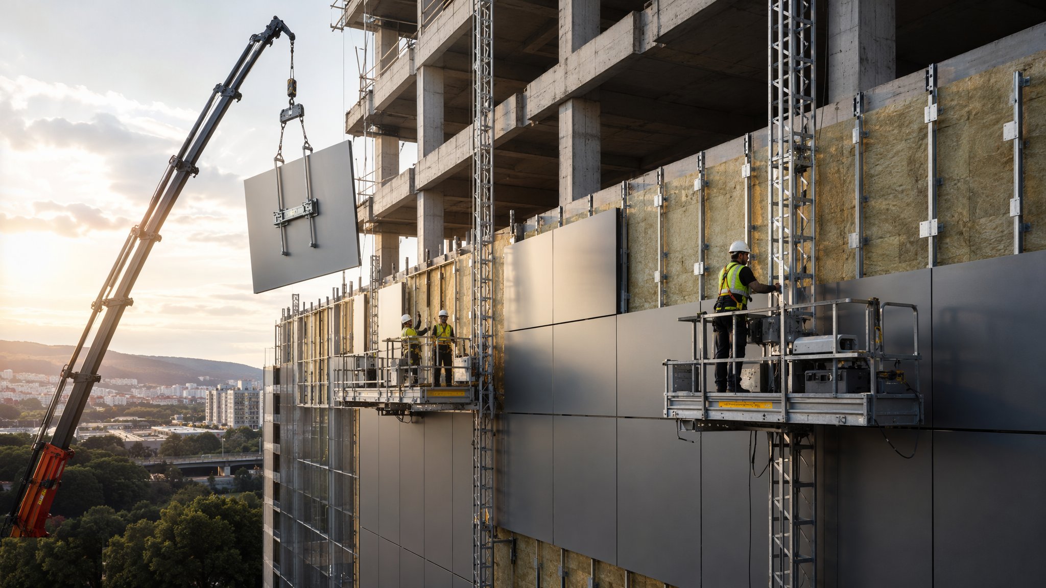 Façade & Cladding — construction process cover