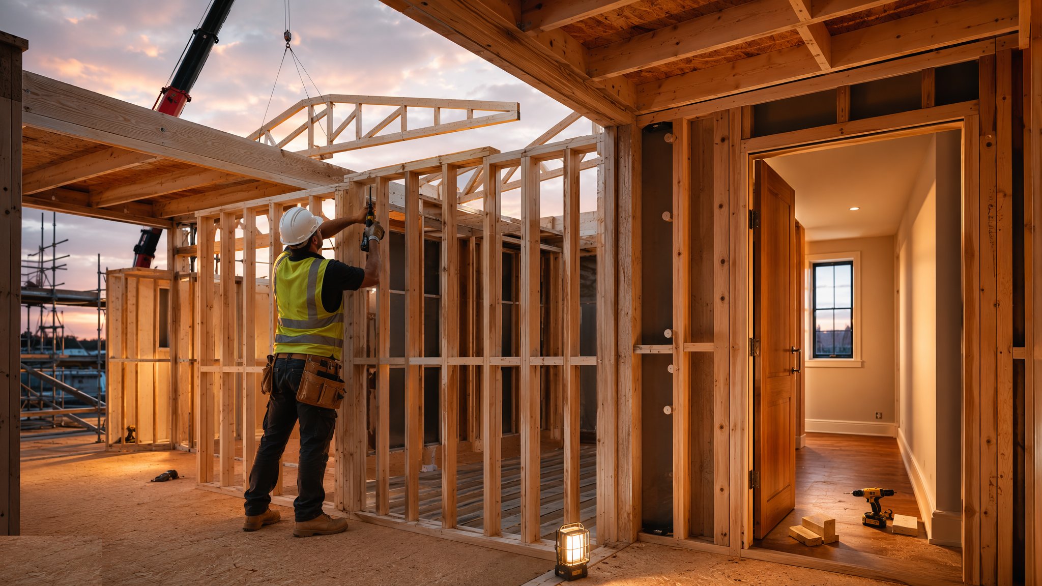 Carpentry — First & Second Fix — construction process cover