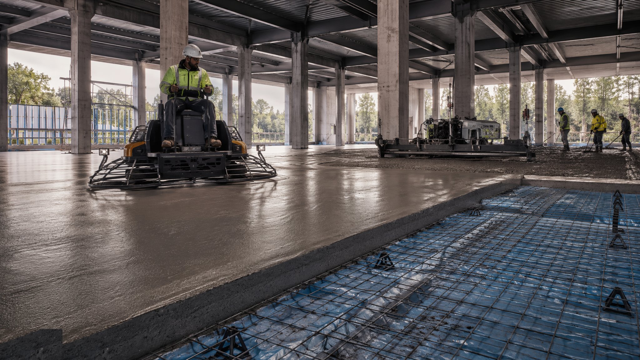 Floor Slabs & Screeds — construction process cover
