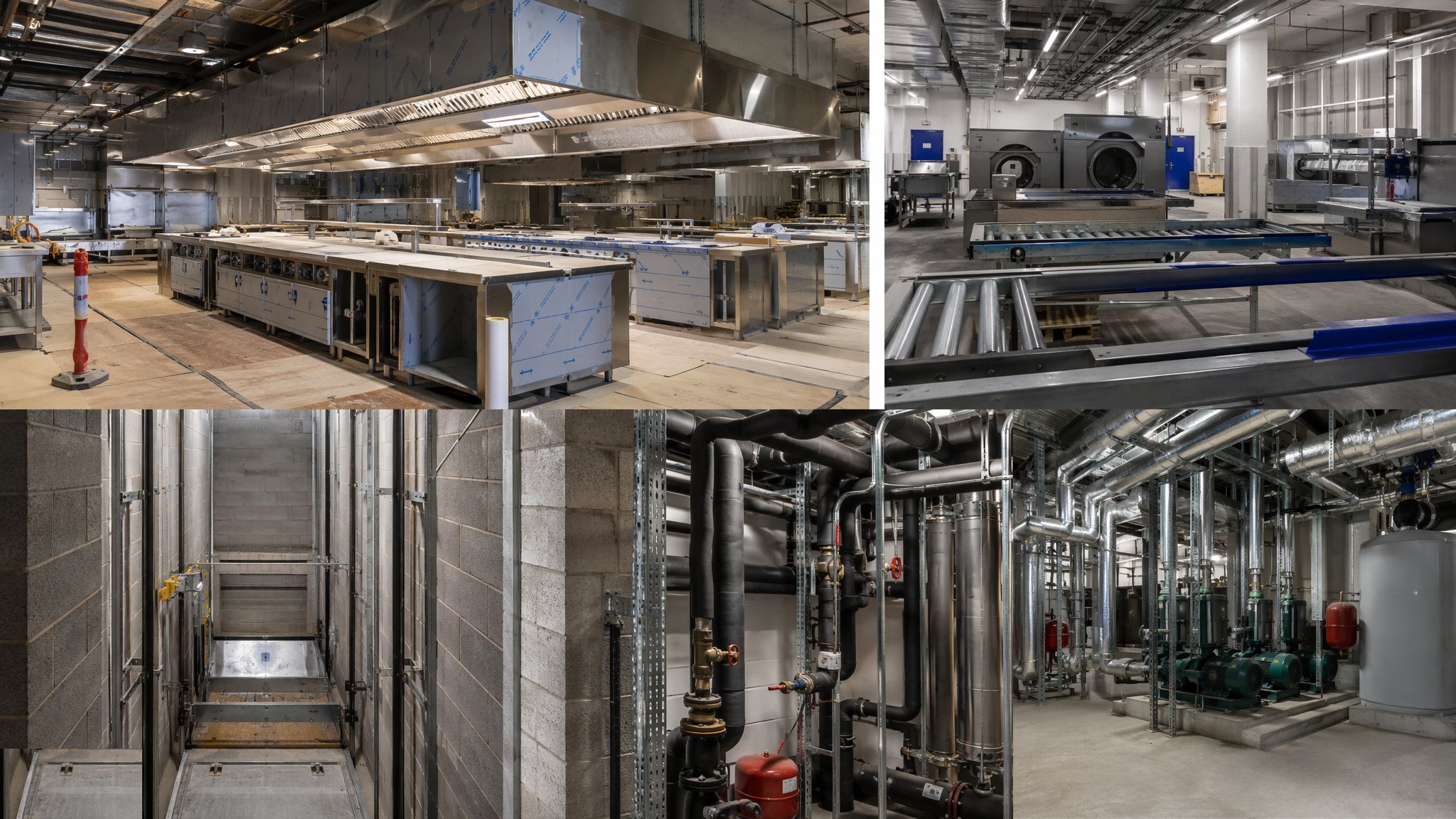 Hotel Back-of-House & Specialist Services — construction process cover