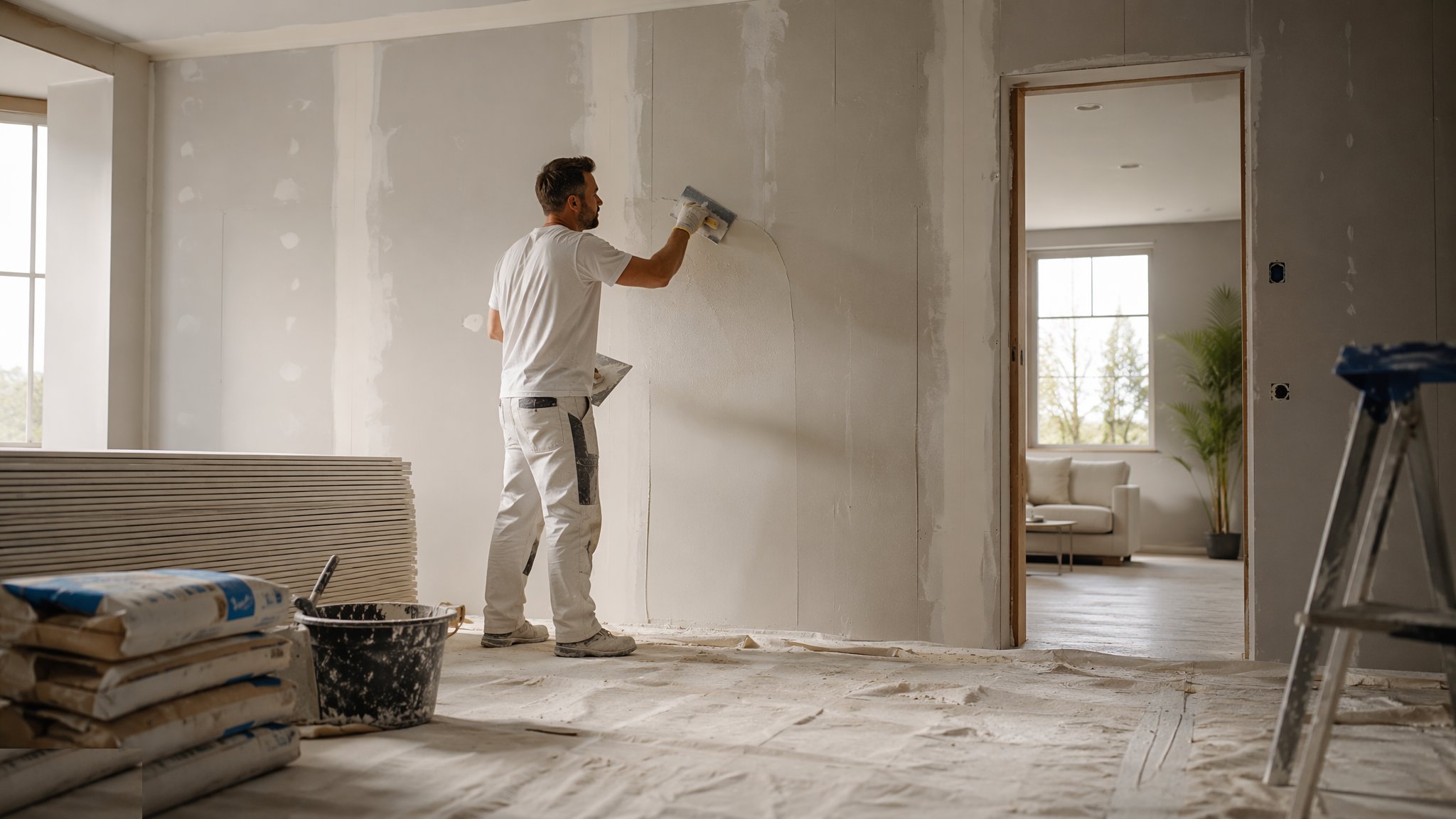 Internal Finishes — construction process cover