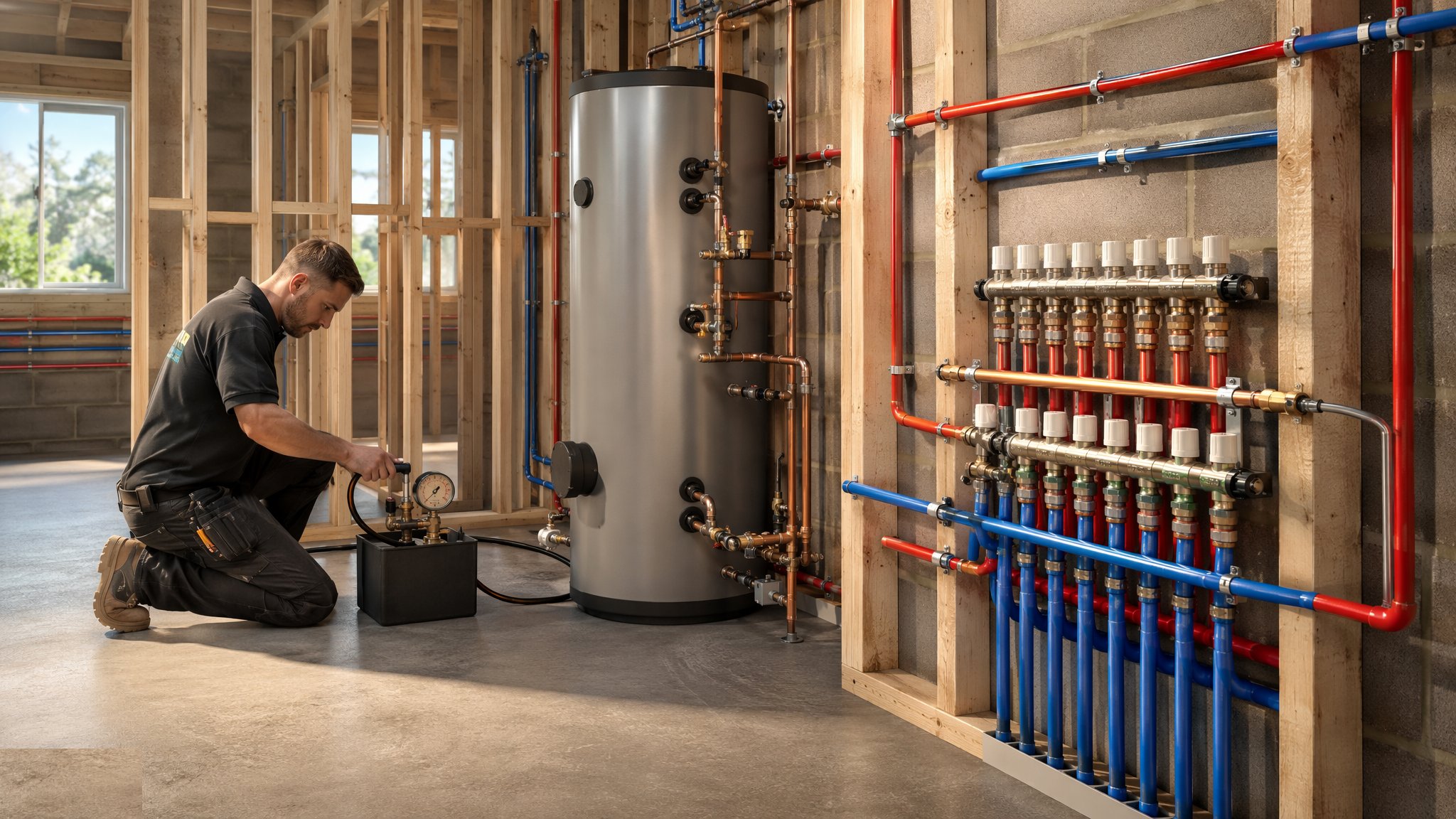 MEP — Plumbing (First & Second Fix) — construction process cover