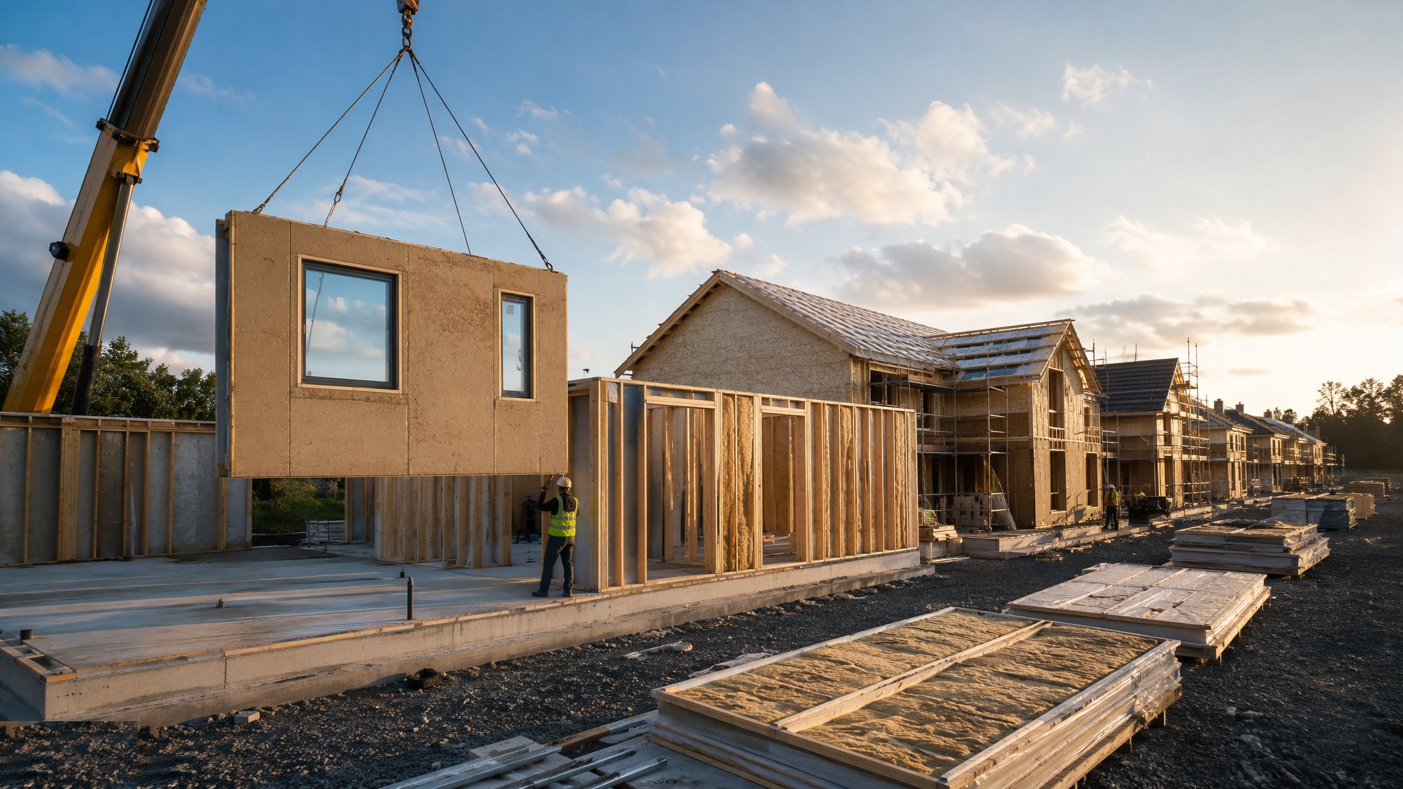 Panelised Systems — Open and Closed Panel — construction process cover
