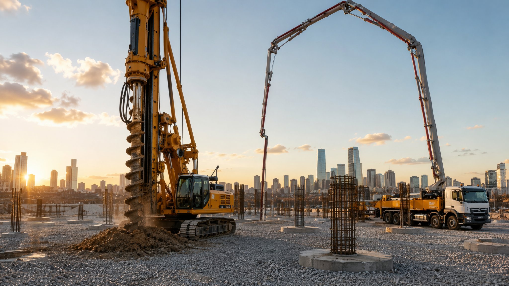 Piling & Deep Foundations — construction process cover