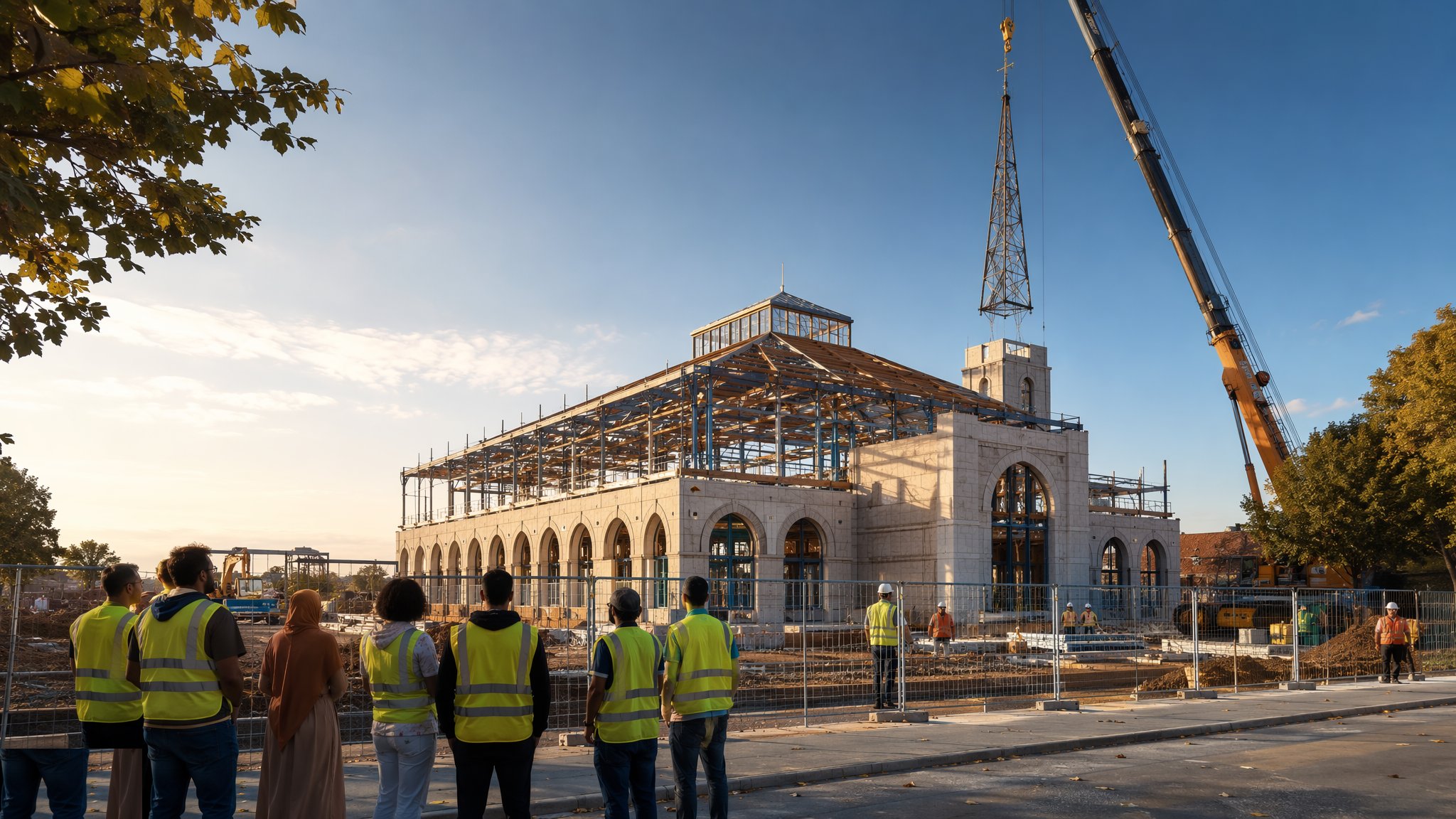 Places of Worship Construction — construction process cover