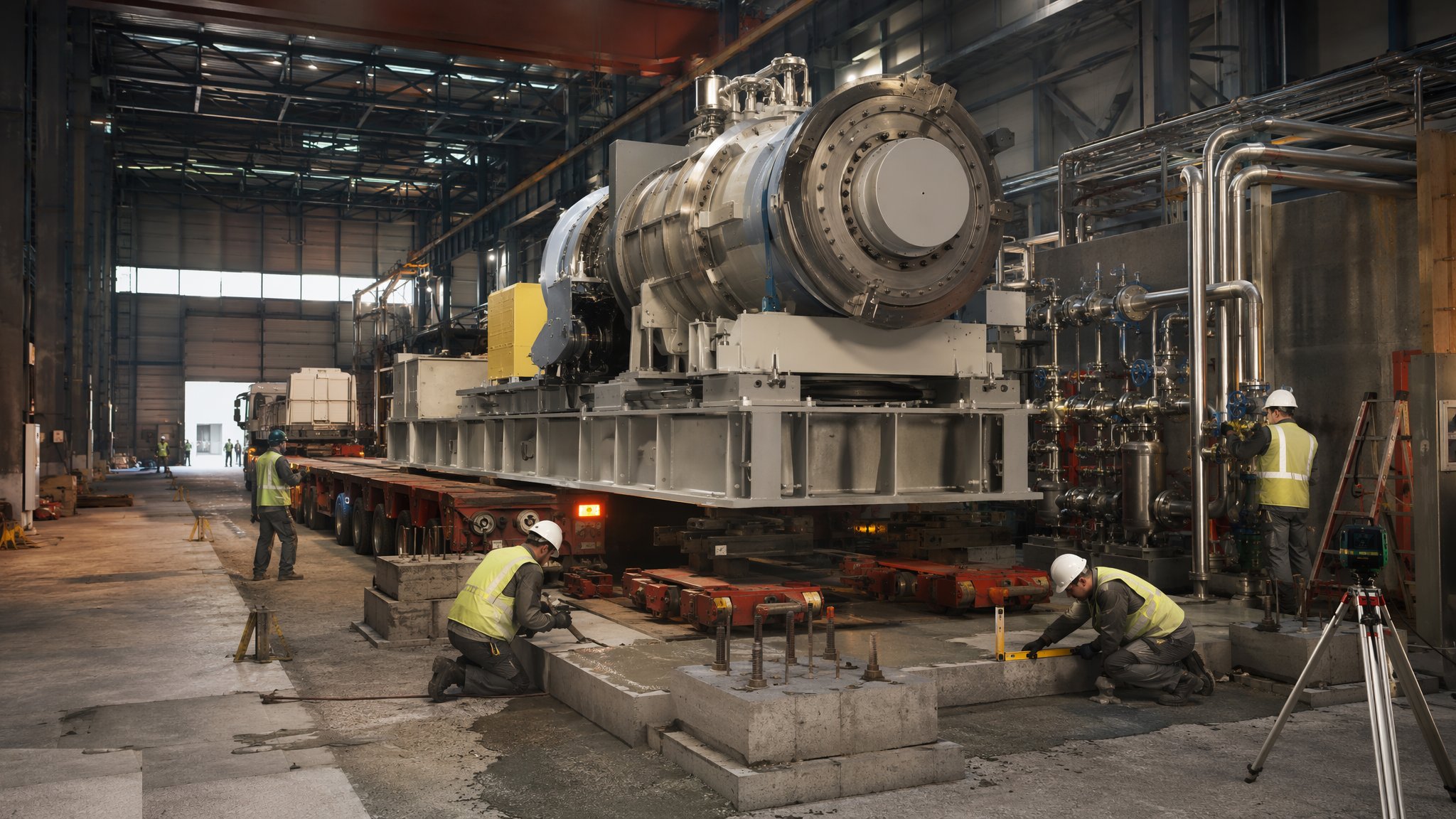 Process Plant & Production Line Installation — construction process cover