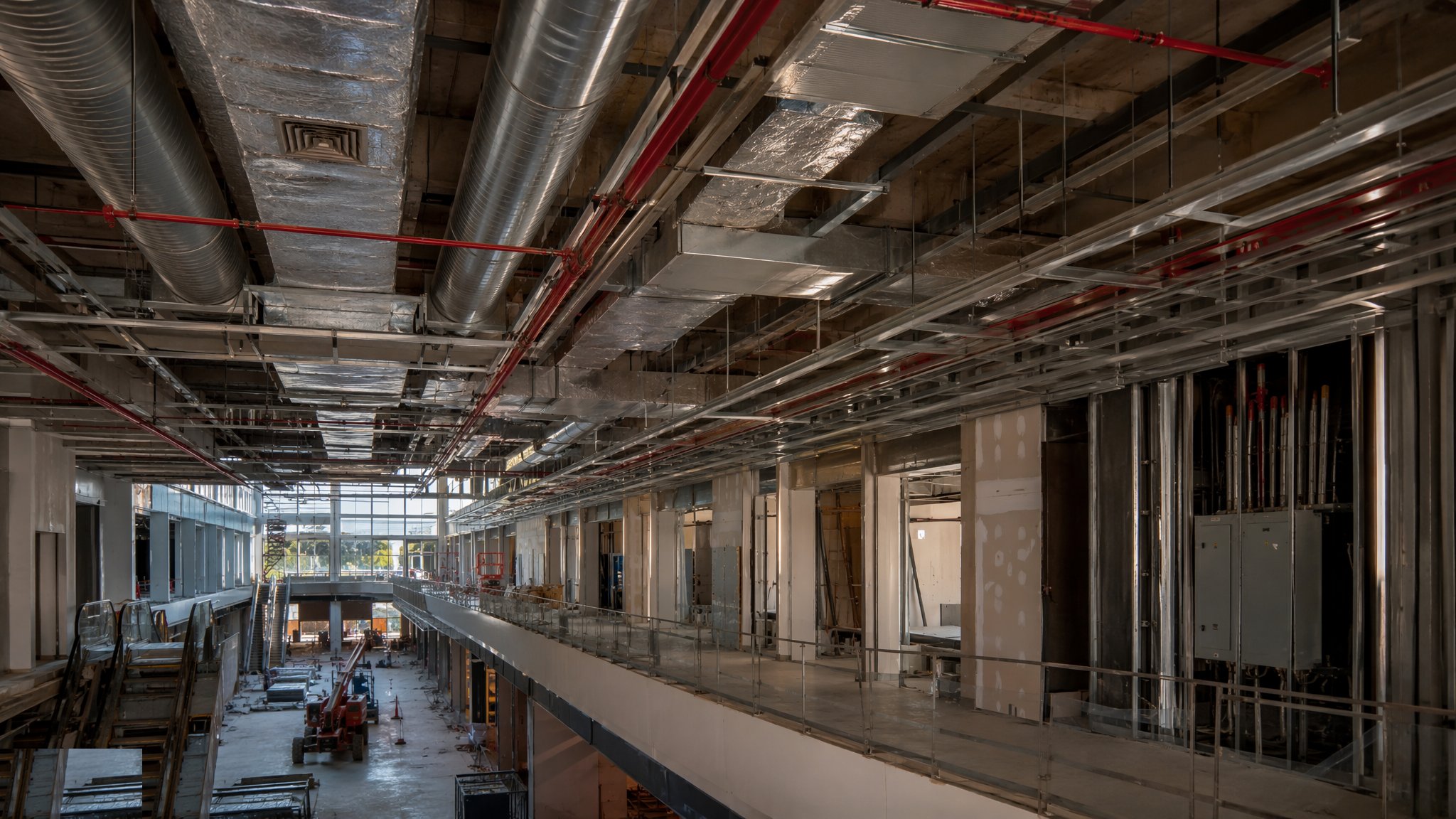 Retail MEP & Services — construction process cover