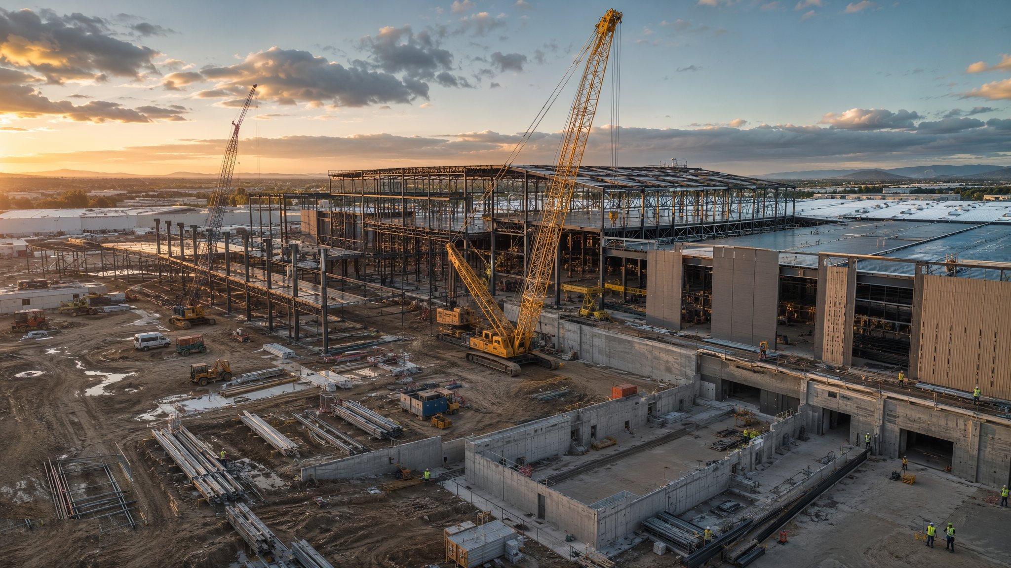 Retail Shells & Shopping Centre Structures — construction process cover