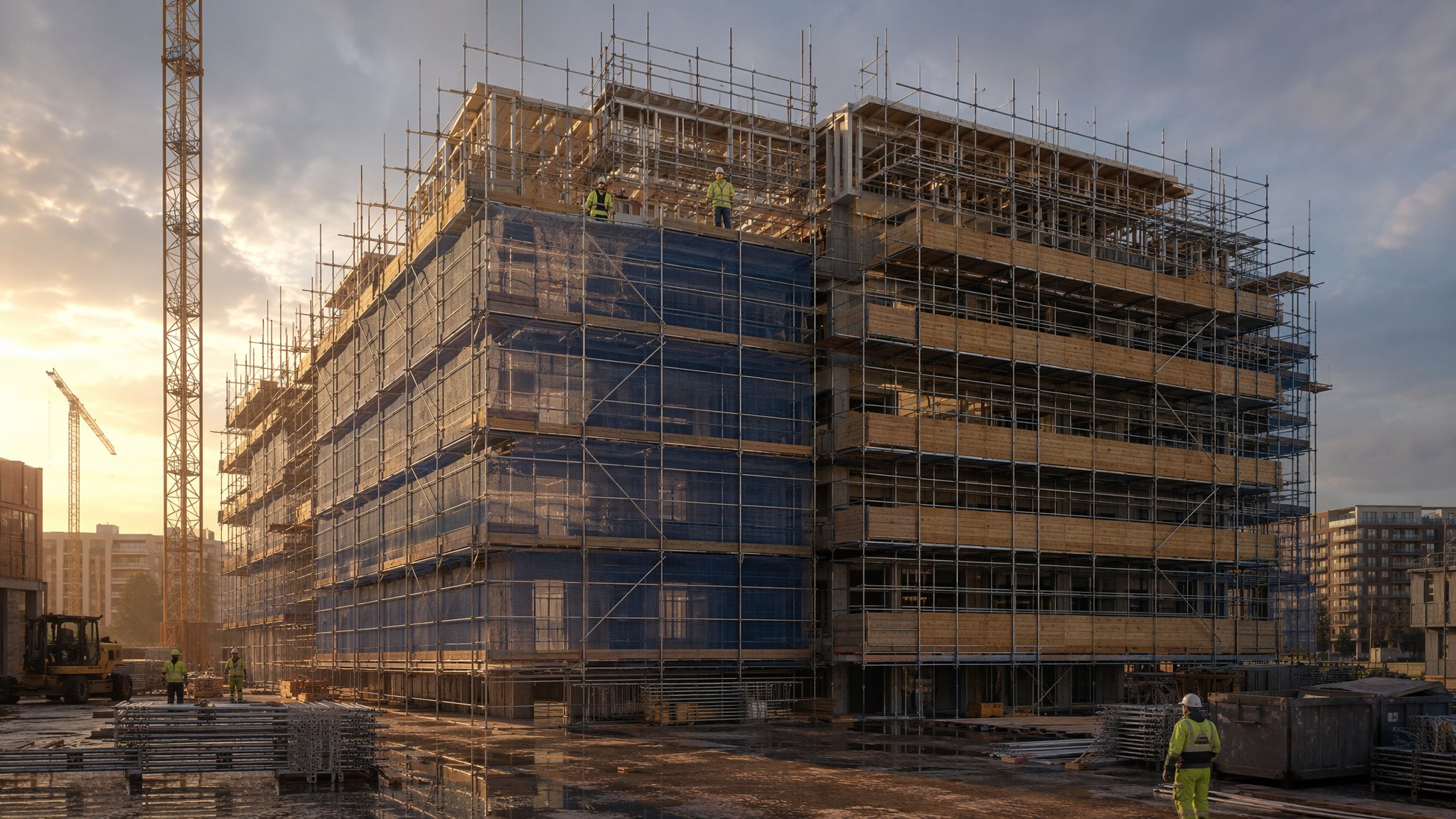 Scaffolding and Access Systems — construction process cover