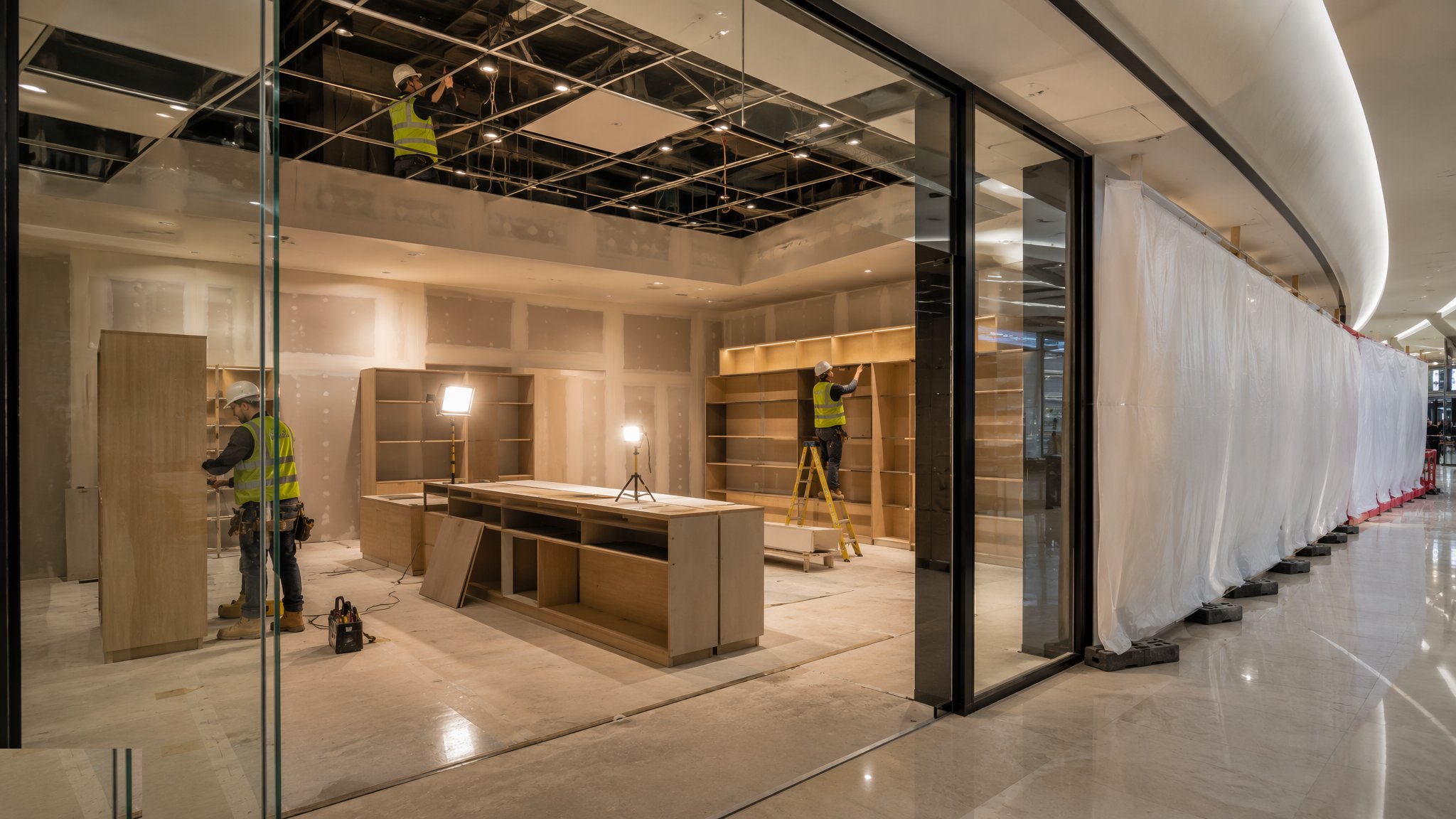 Shopfitting & Retail Fit-Out — construction process cover