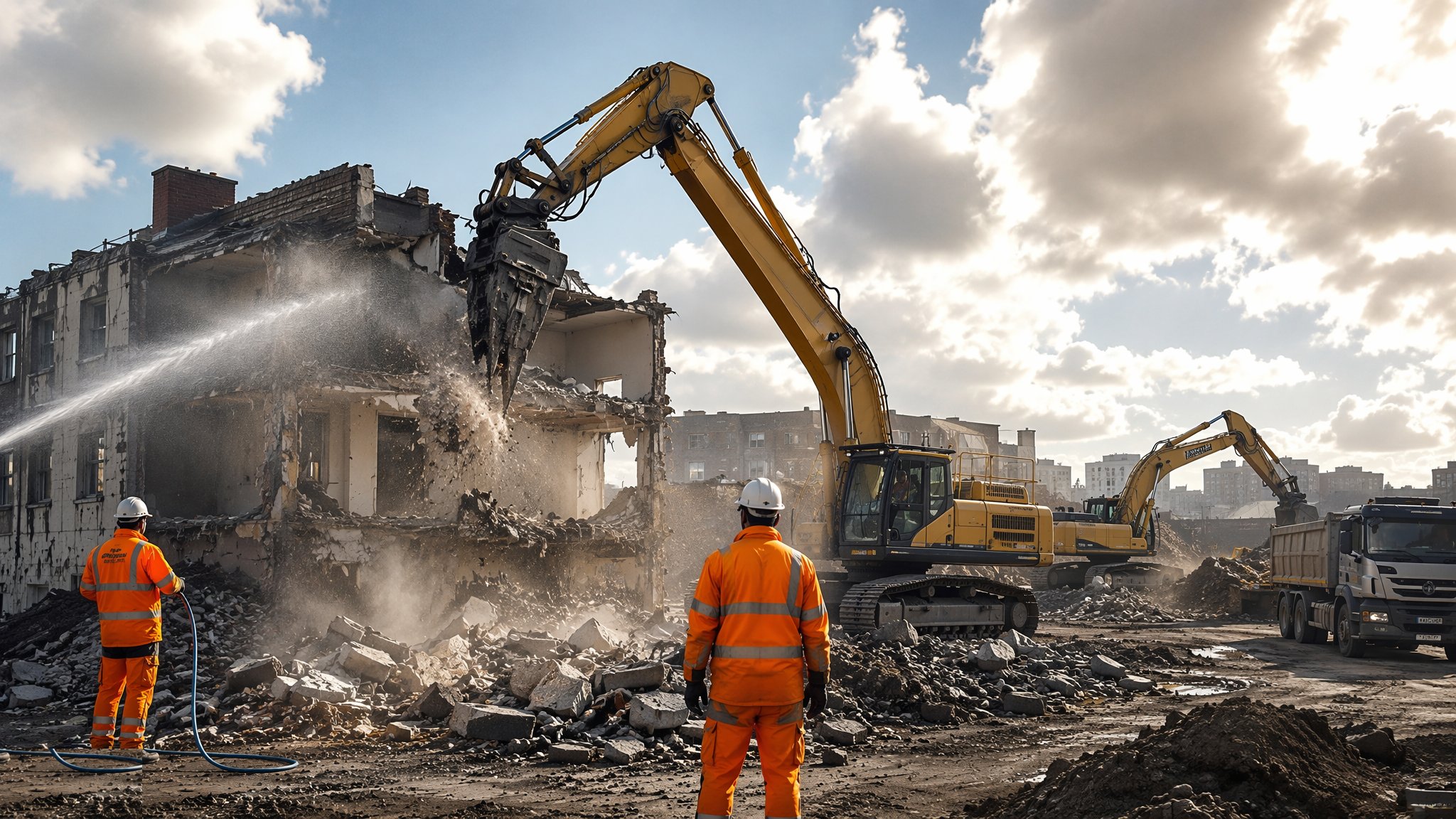 Site Clearance & Demolition — construction process cover