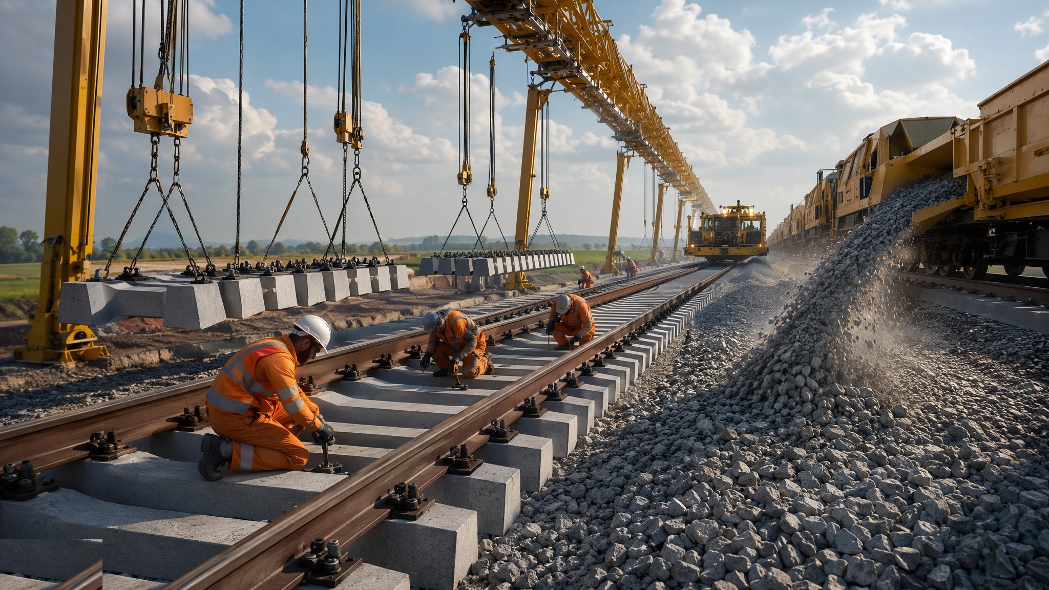 Track Construction — construction process cover