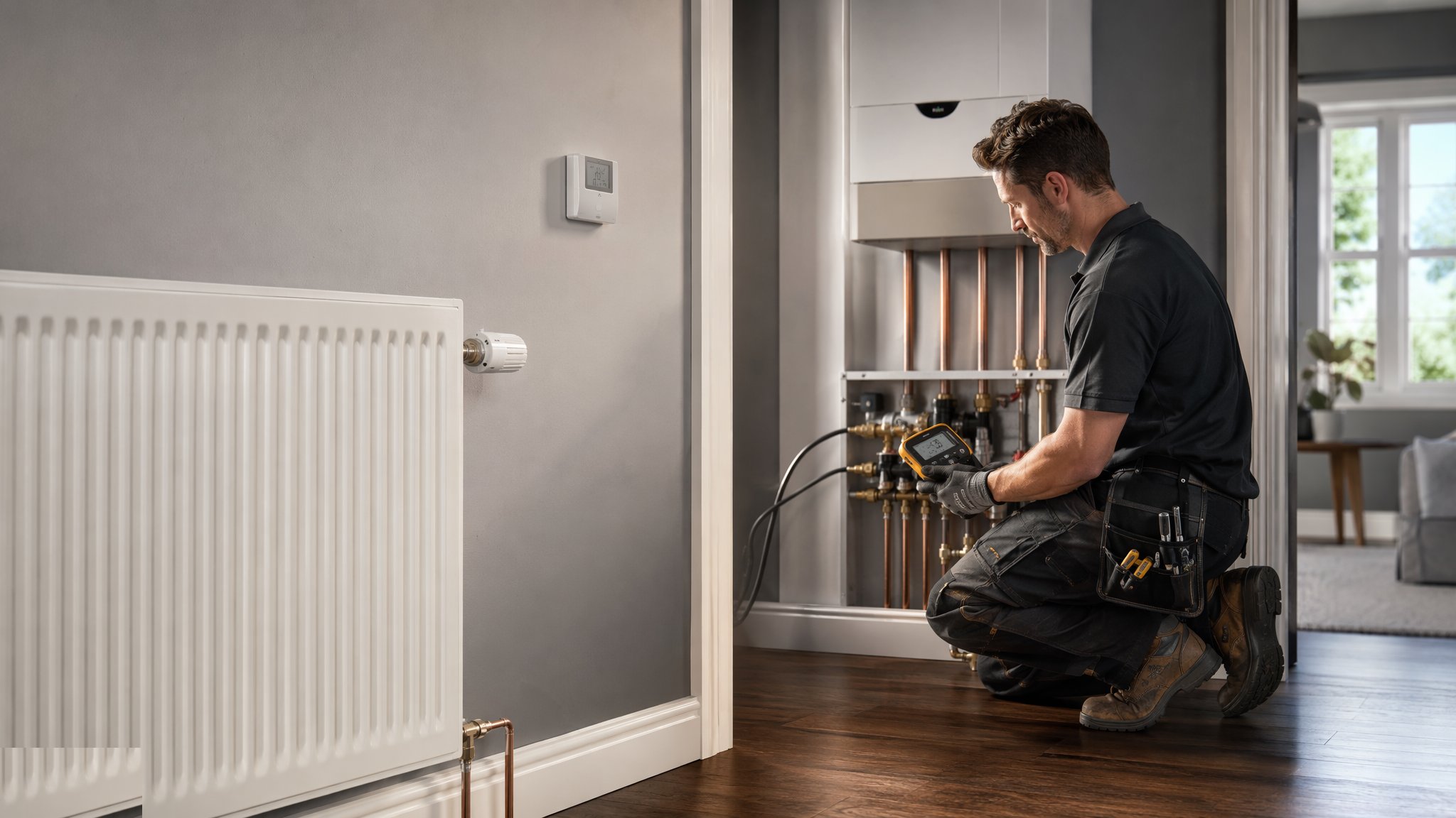 TRVs & Heating Controls — construction process cover