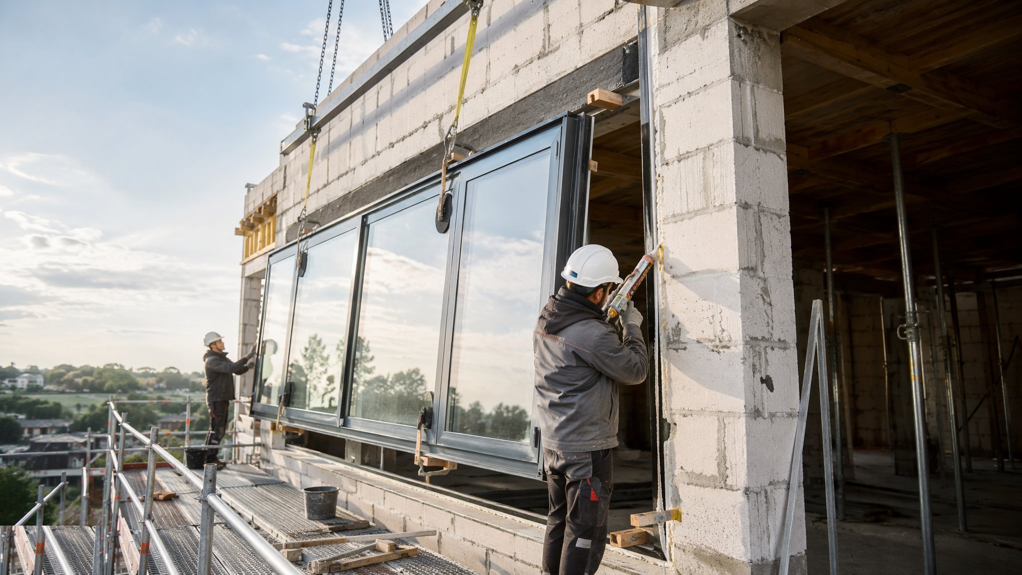 Windows & Doors Installation — construction process cover