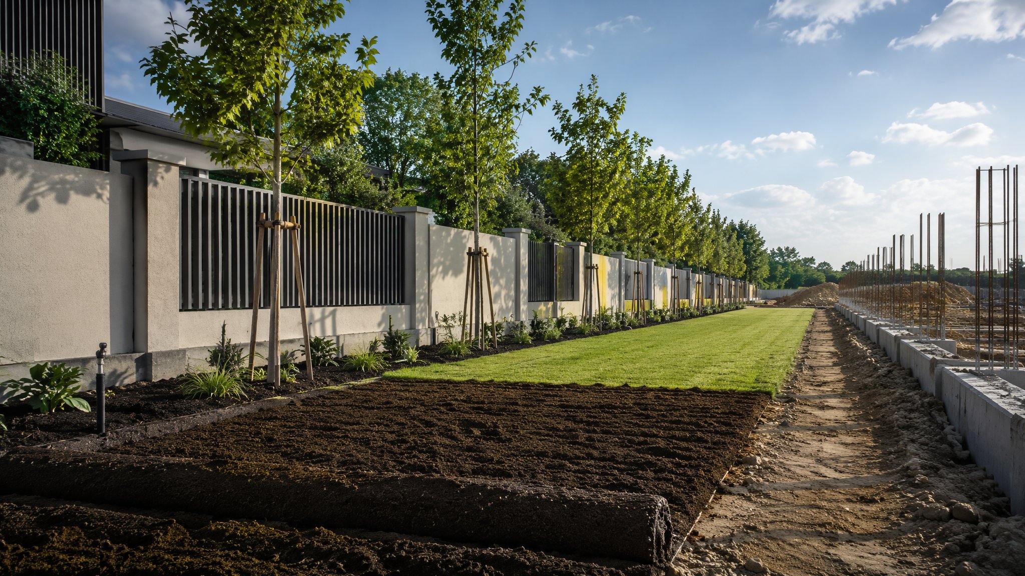 Boundaries and soft landscaping — External Works & Landscaping