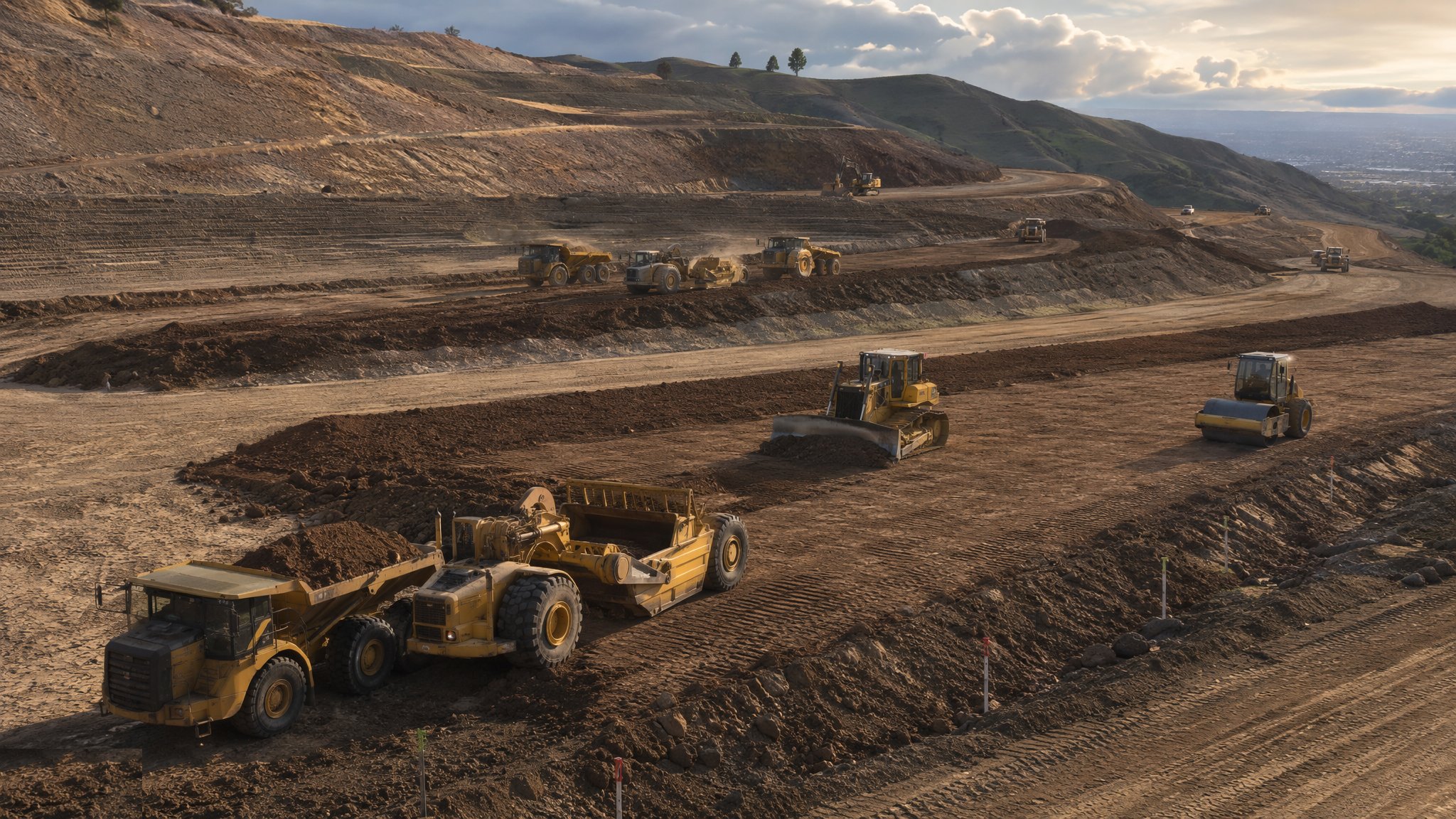 Bulk cut and fill — Earthworks & Excavation