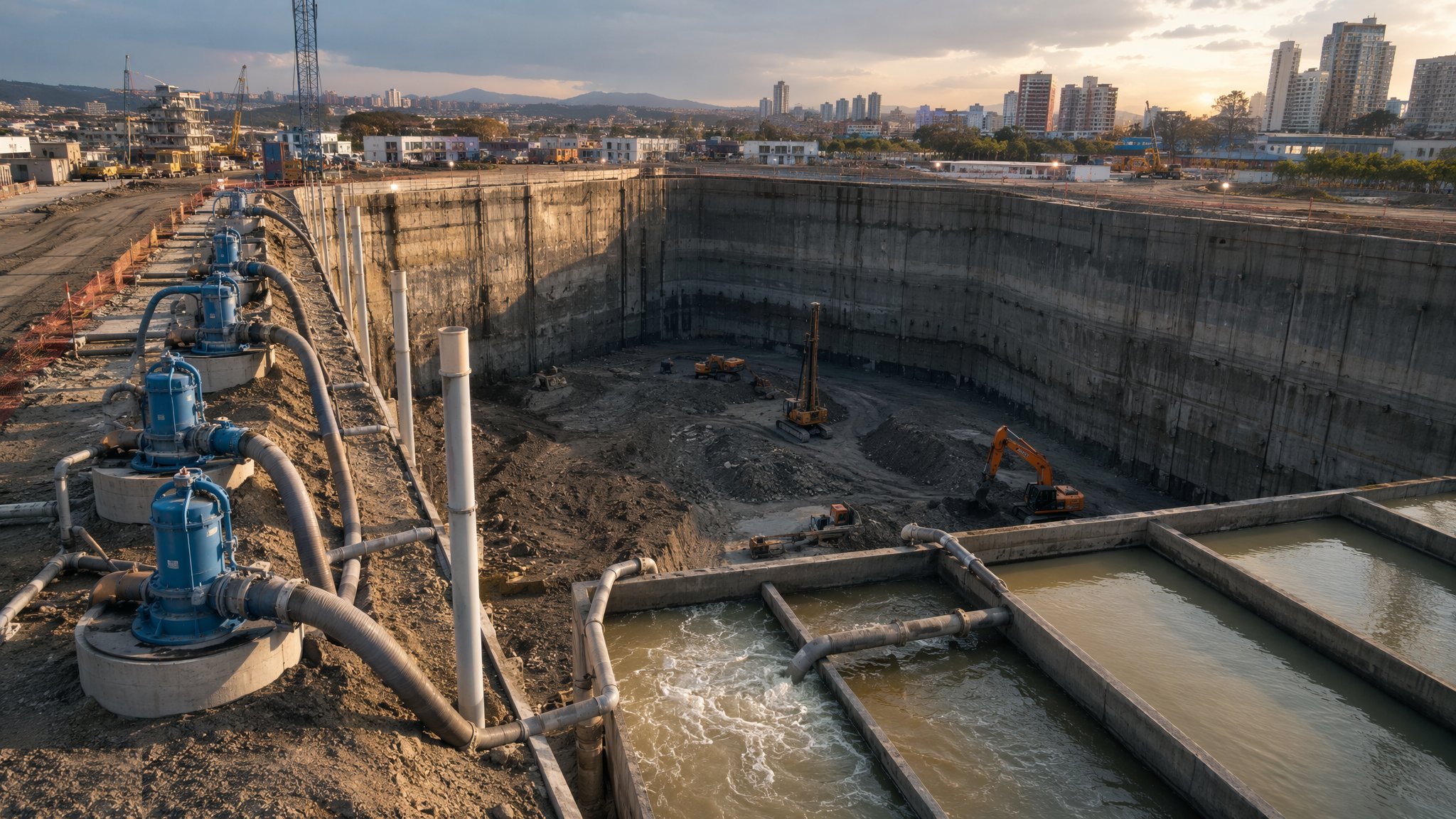 Deep wells and ejectors — Dewatering & Groundwater Control