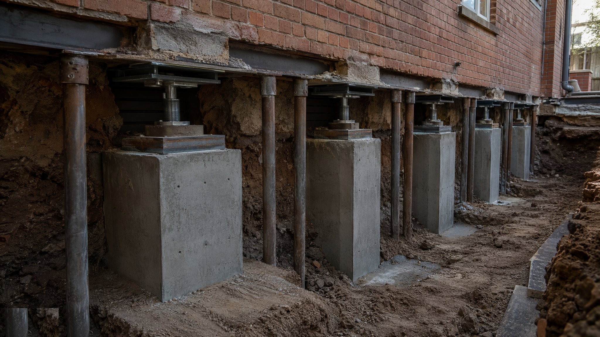 Domestic cellars and underpinning — Basement & Substructure