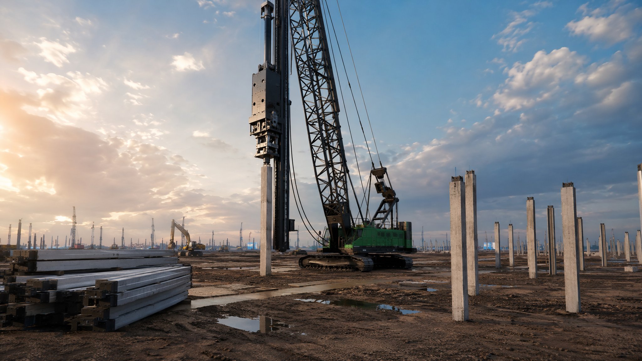 Driven precast concrete piles — Piling & Deep Foundations
