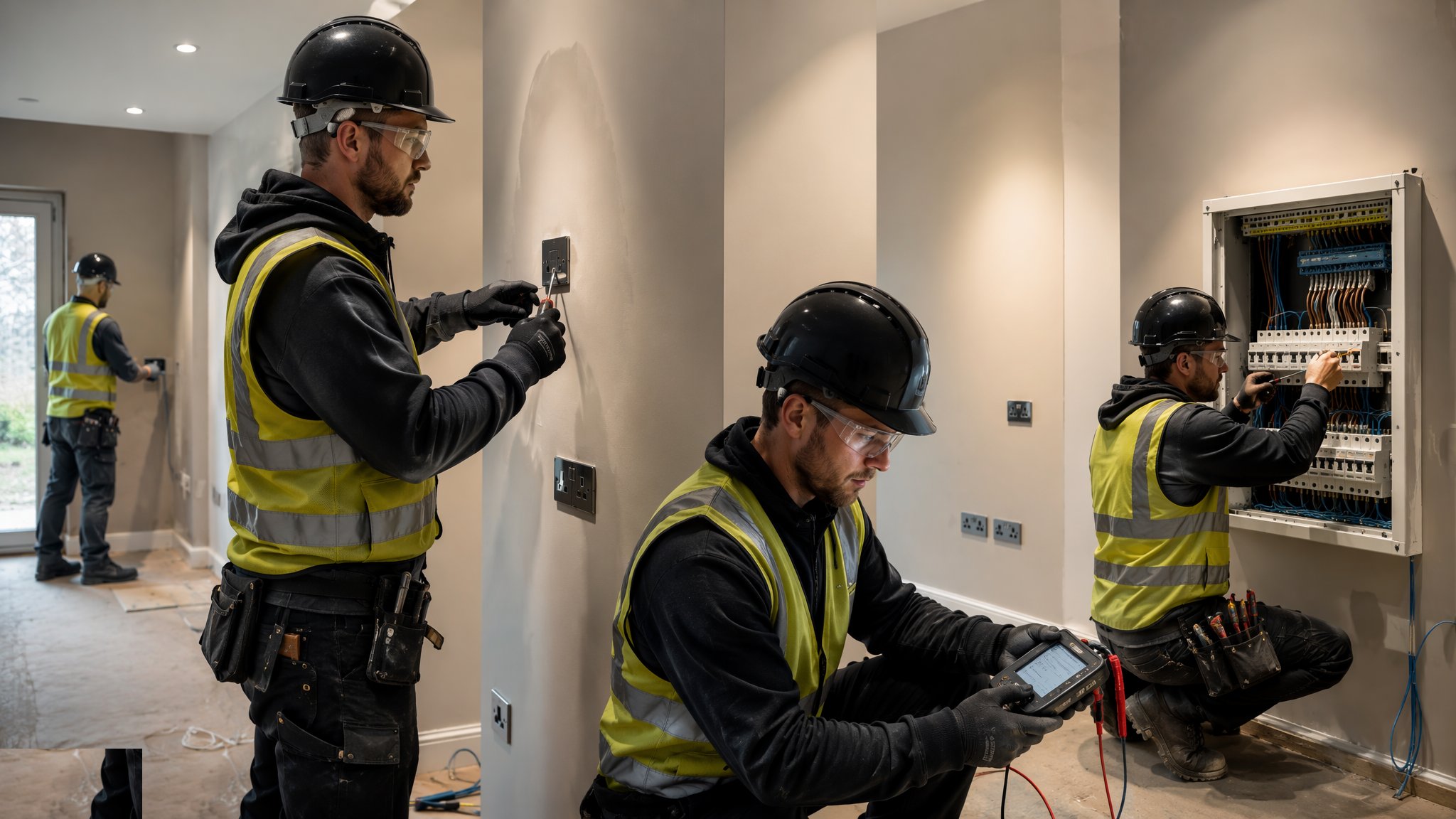 Electrical second fix — MEP Second Fix & Commissioning