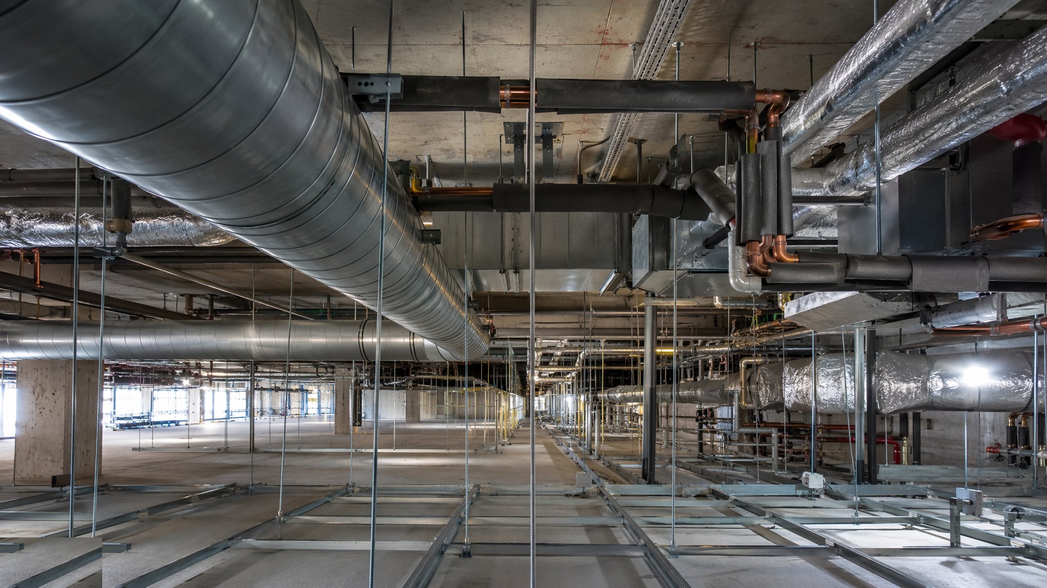 Mechanical: ventilation and heating distribution — MEP First Fix