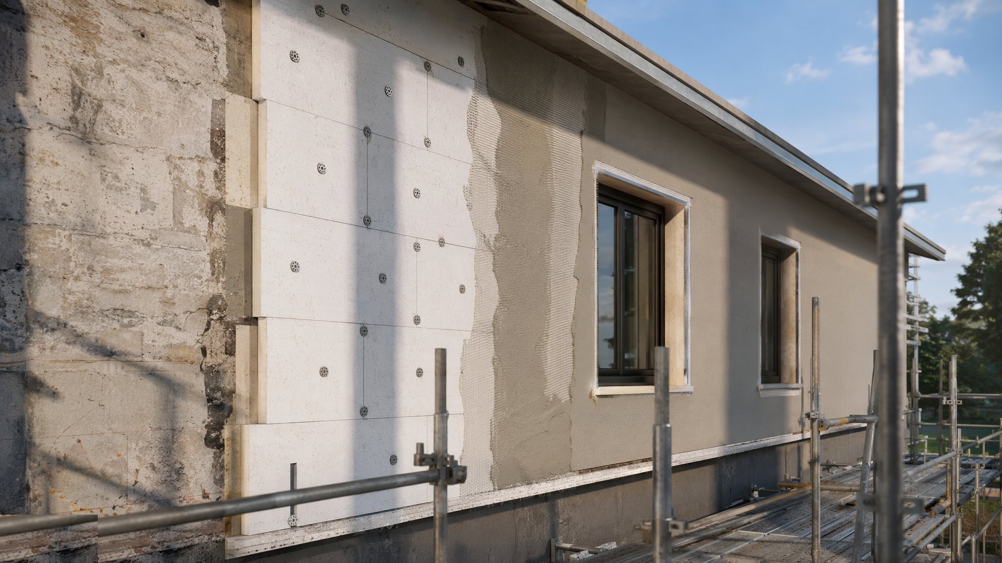 Render and EWI systems — Façade & Cladding