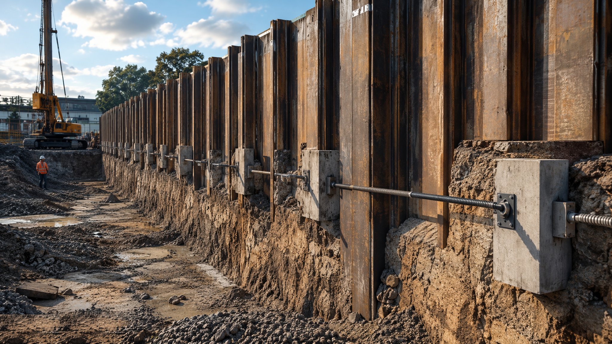 Sheet pile walls — Basement & Substructure