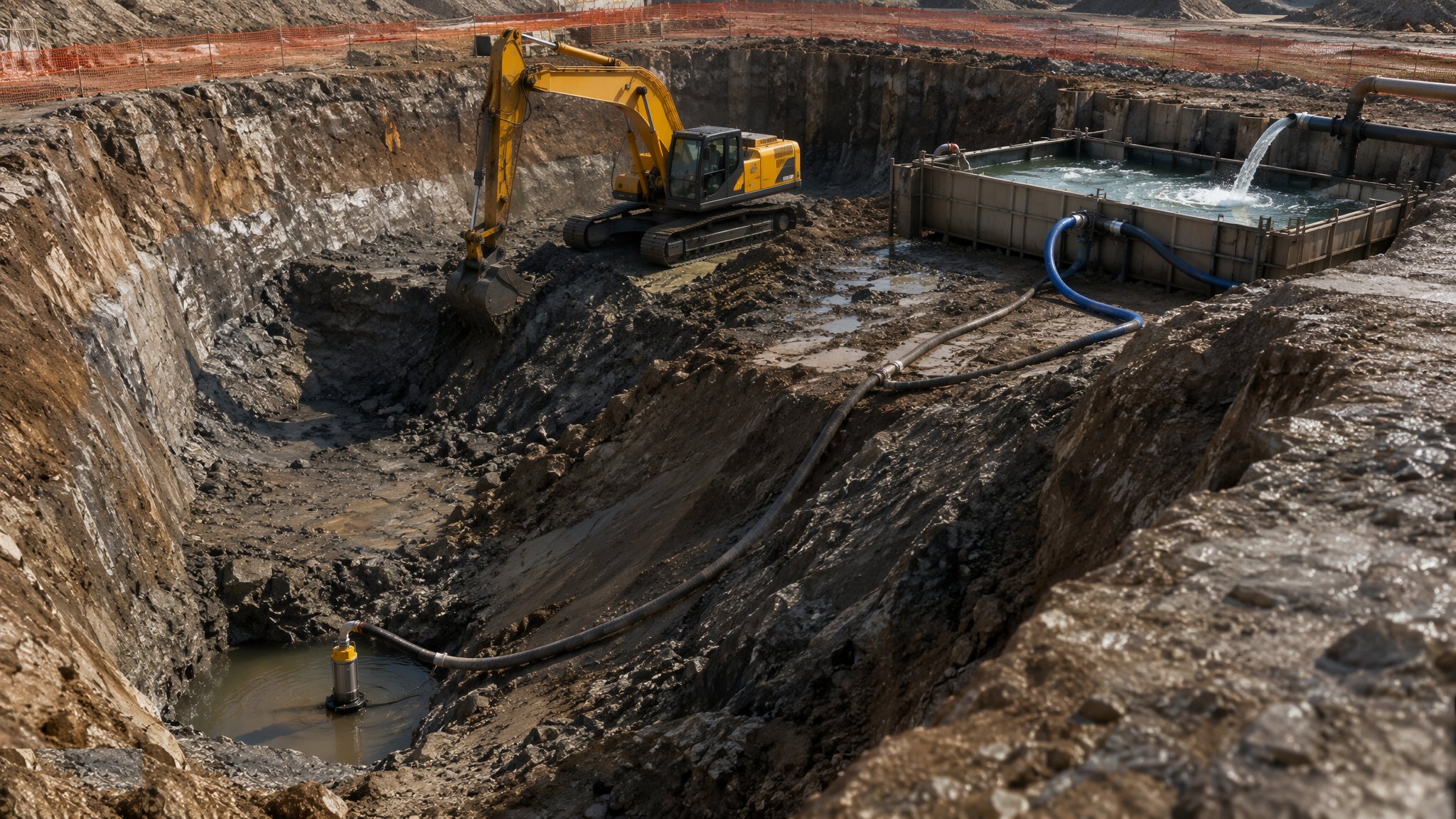 Sump pumping — Dewatering & Groundwater Control