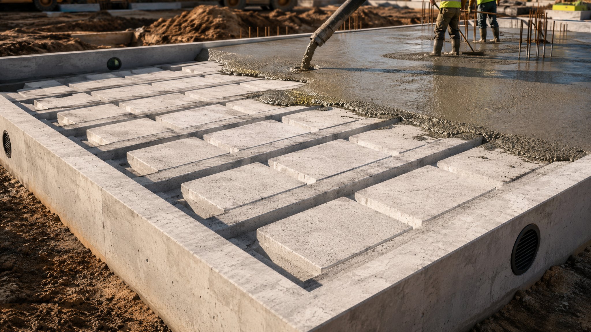 Suspended slabs — Floor Slabs & Screeds