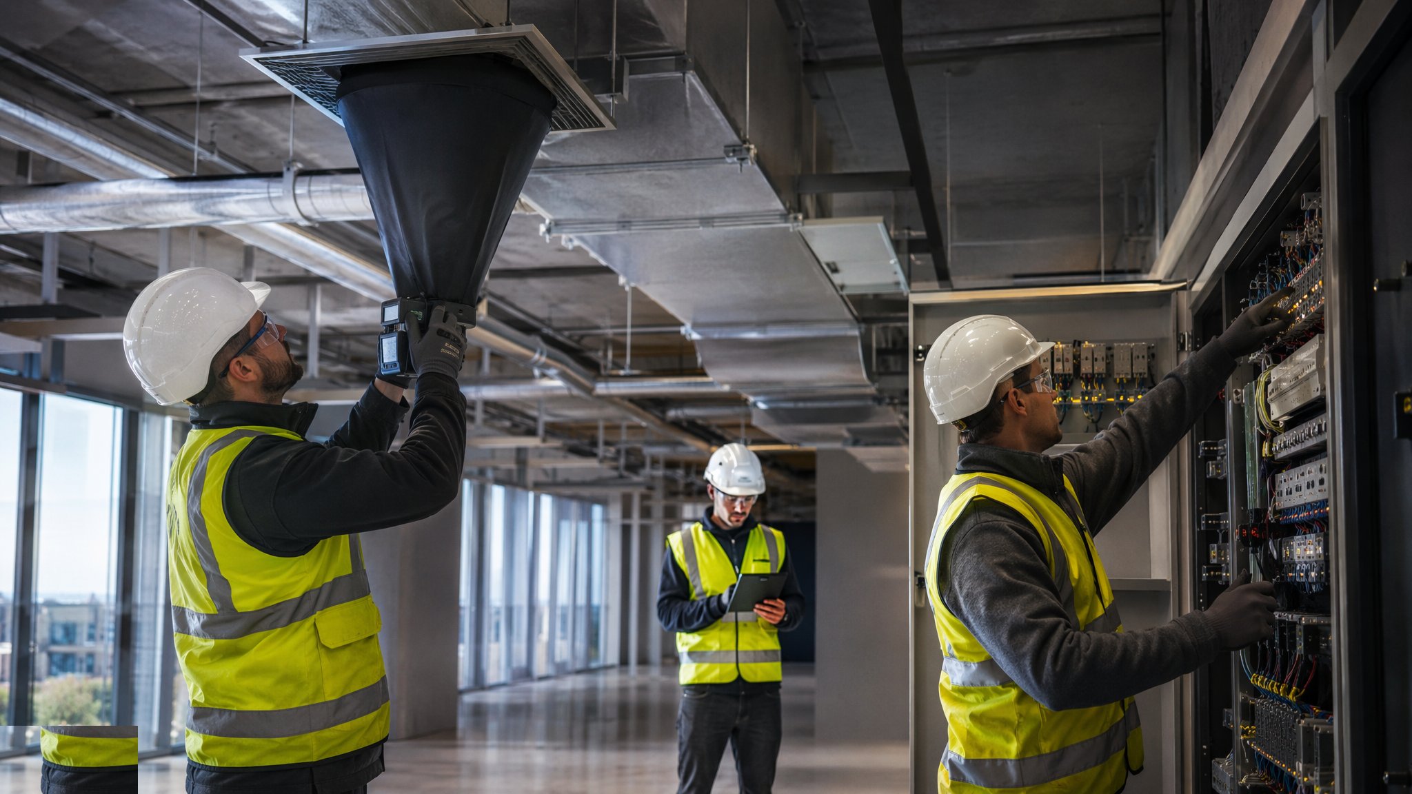 Ventilation and controls — MEP Second Fix & Commissioning