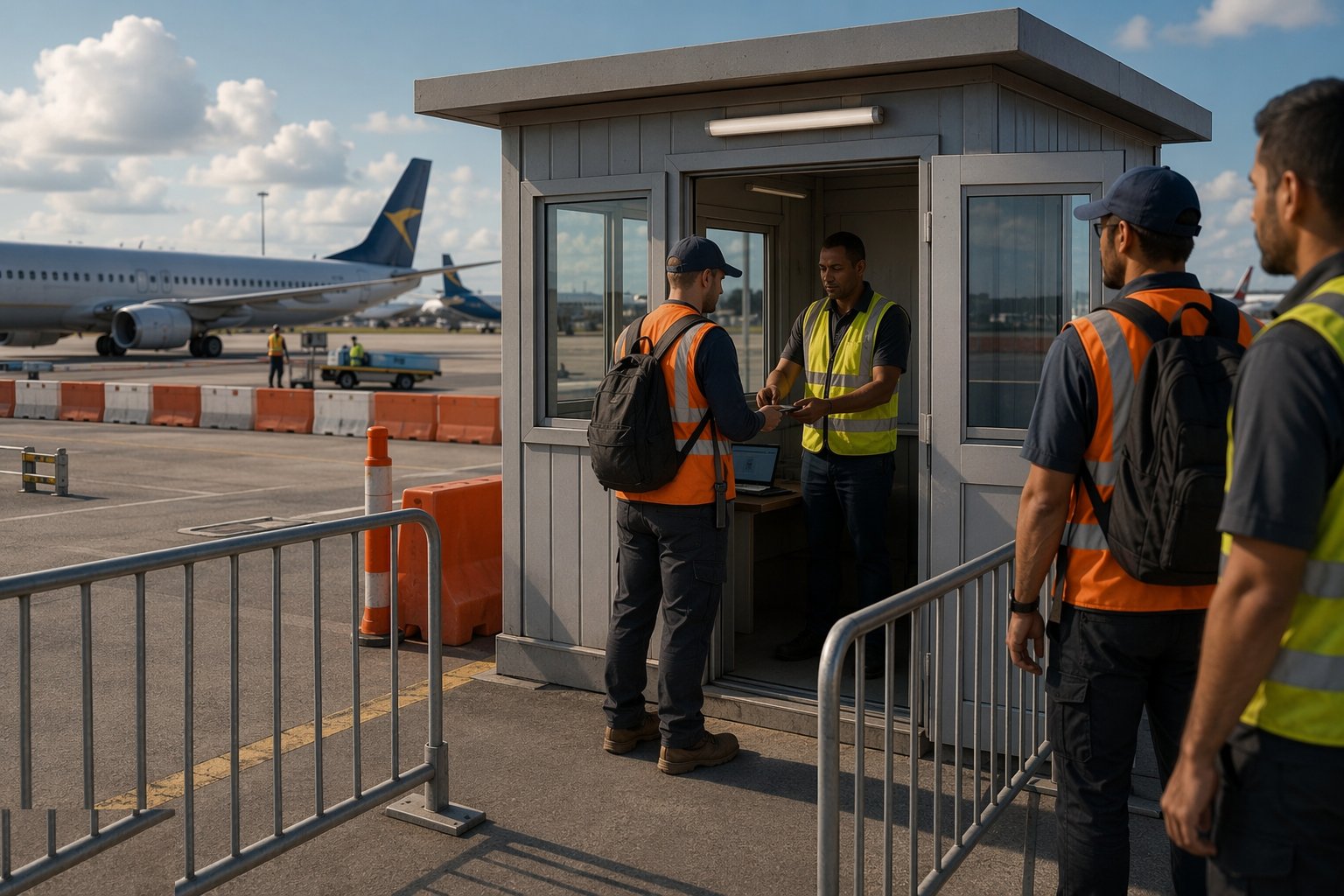 Process passes, permits and inductions — Airside Works in Live Airports, step 2