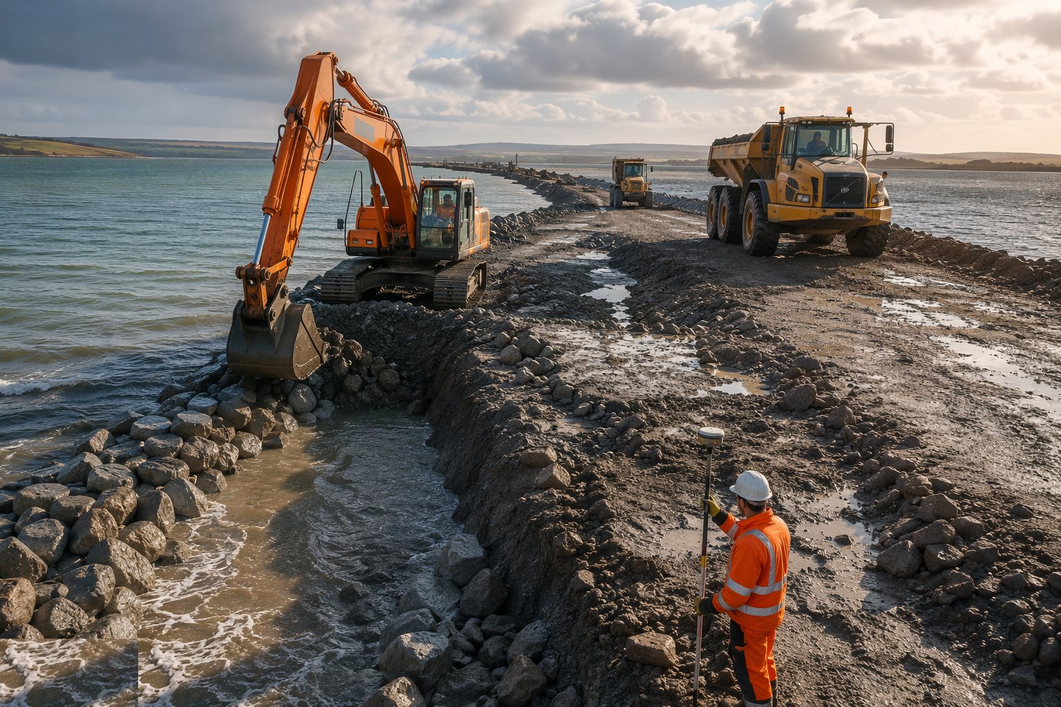 Build the tidal model and programme the windows — Working in the Intertidal Zone, step 1