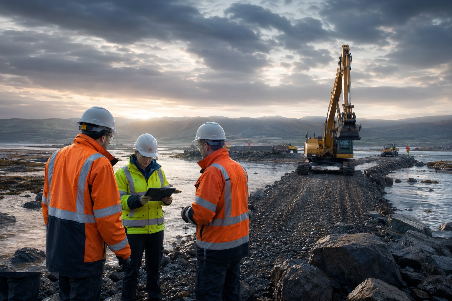 Set the watch: weather limits, watchkeeper and retreat plan — Working in the Intertidal Zone, step 4