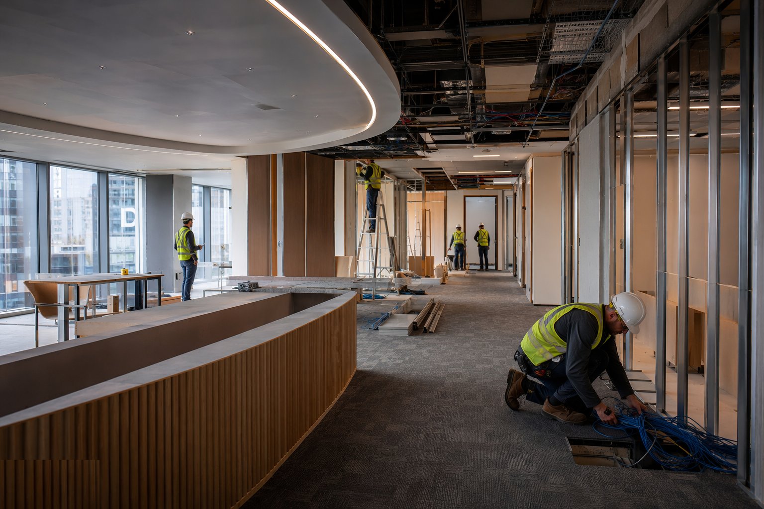 Secure approvals: licence to alter, permits and fire review — Cat B Fit-Out, step 1