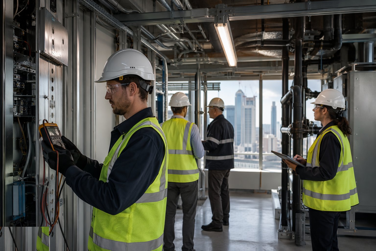 Compile the handover file and train the FM team — Testing, Commissioning & Handover — Commercial, step 6