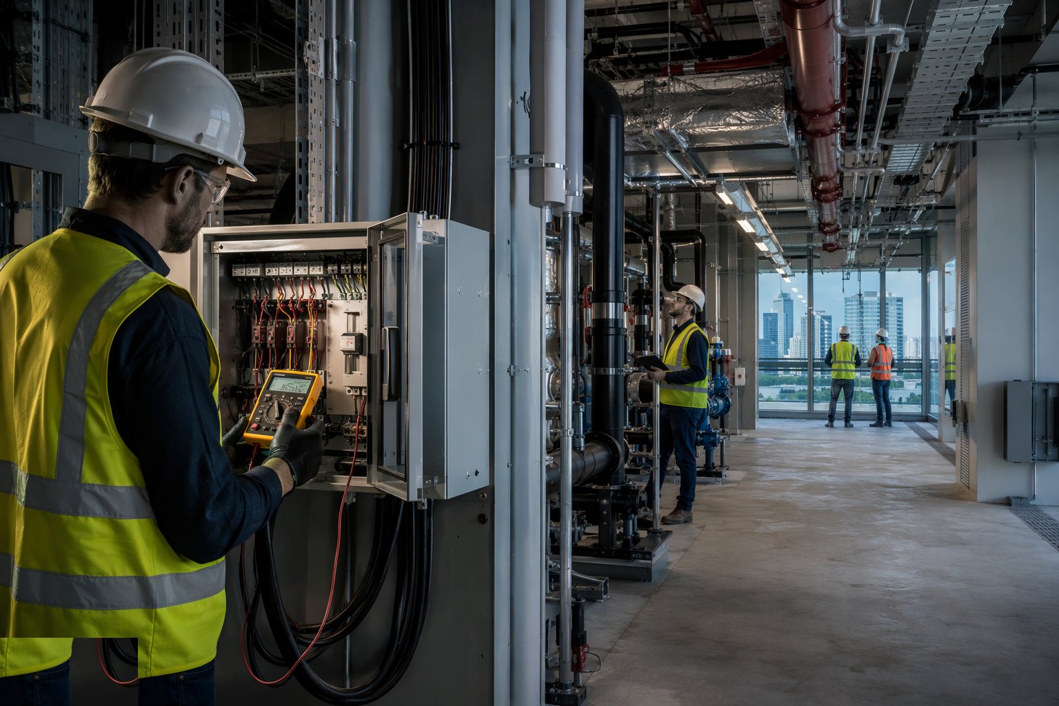 Seasonal commissioning and soft landings aftercare — Testing, Commissioning & Handover — Commercial, step 7