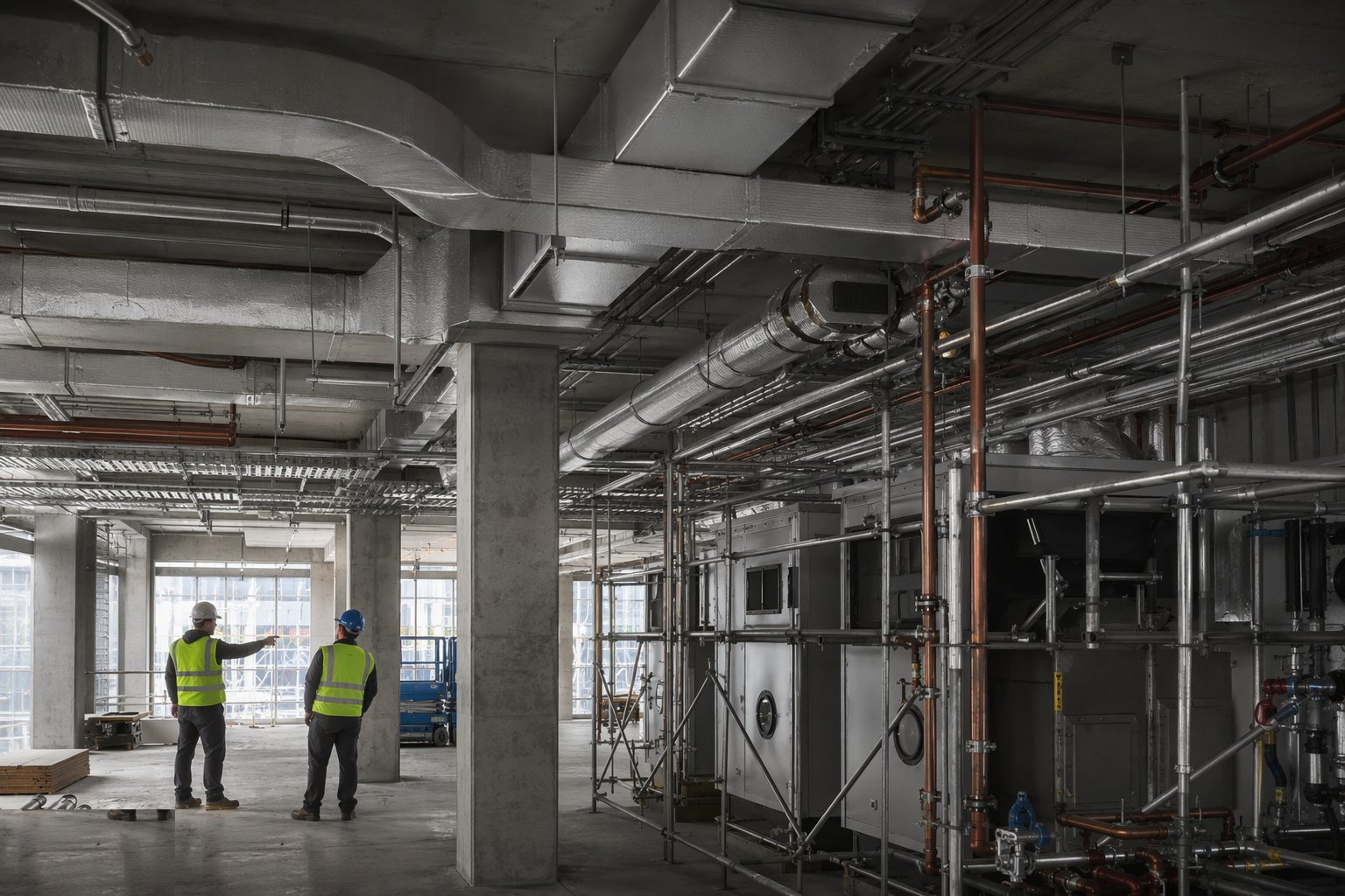 Run the floor-by-floor first fix — Commercial MEP & Vertical Distribution, step 4