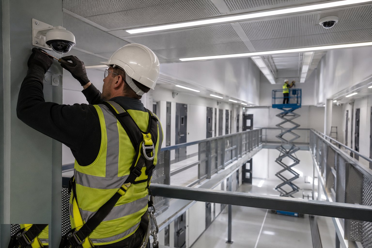 Install CCTV, detection and cell call — Custodial Fit-Out & Security Systems, step 5