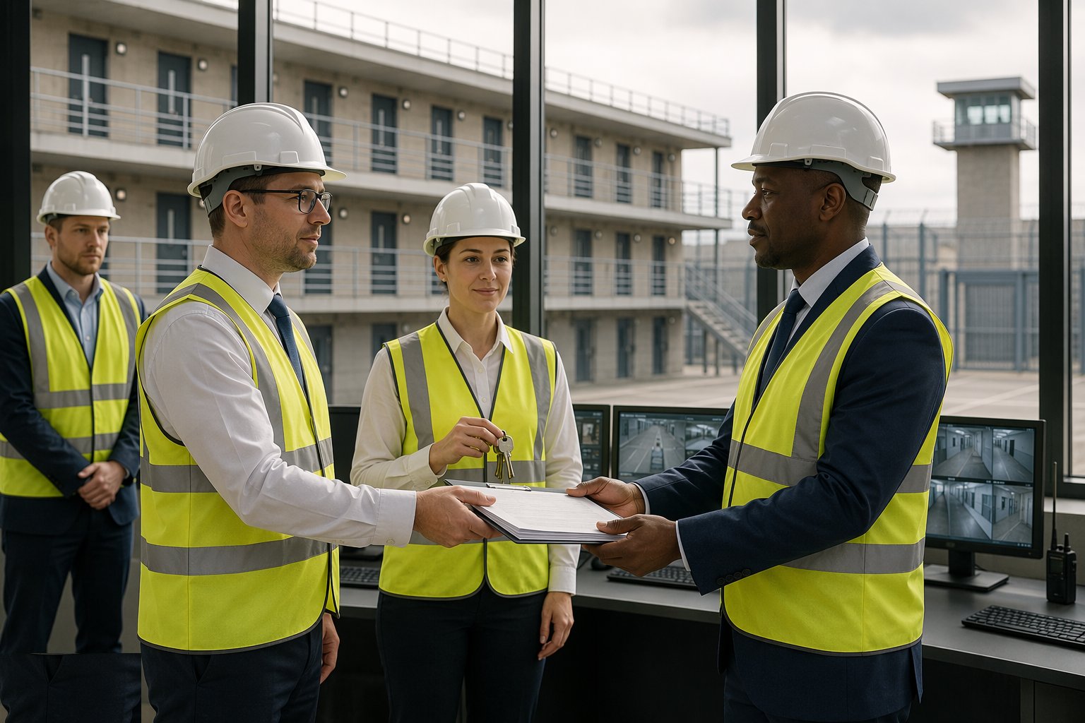Complete MOJ acceptance and handover documentation — Custodial Services & Secure Commissioning, step 7