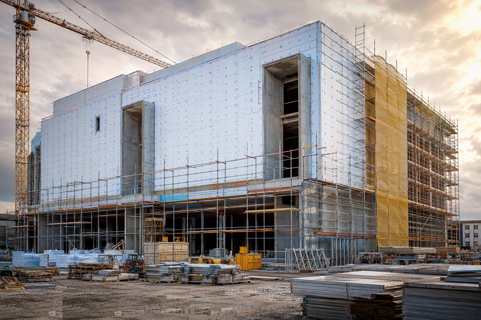 Build the environmental envelope — Museums & Galleries Construction, step 2
