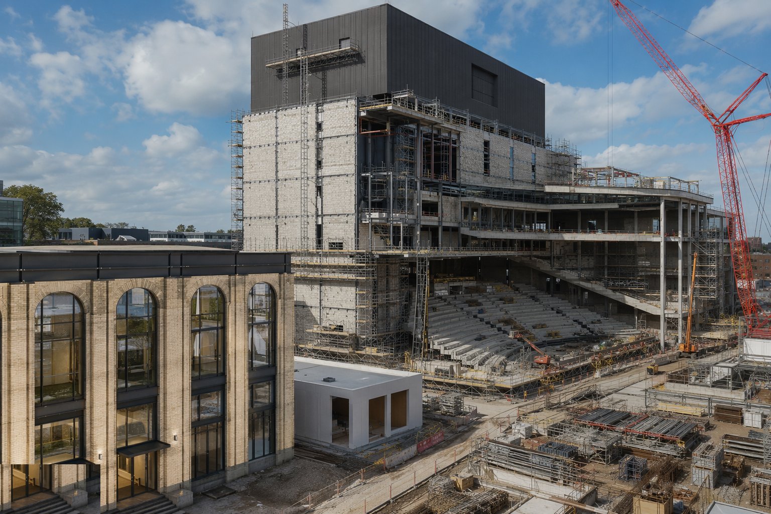 Complete front and back of house, and the licensing package — Theatres & Performance Space Construction, step 6