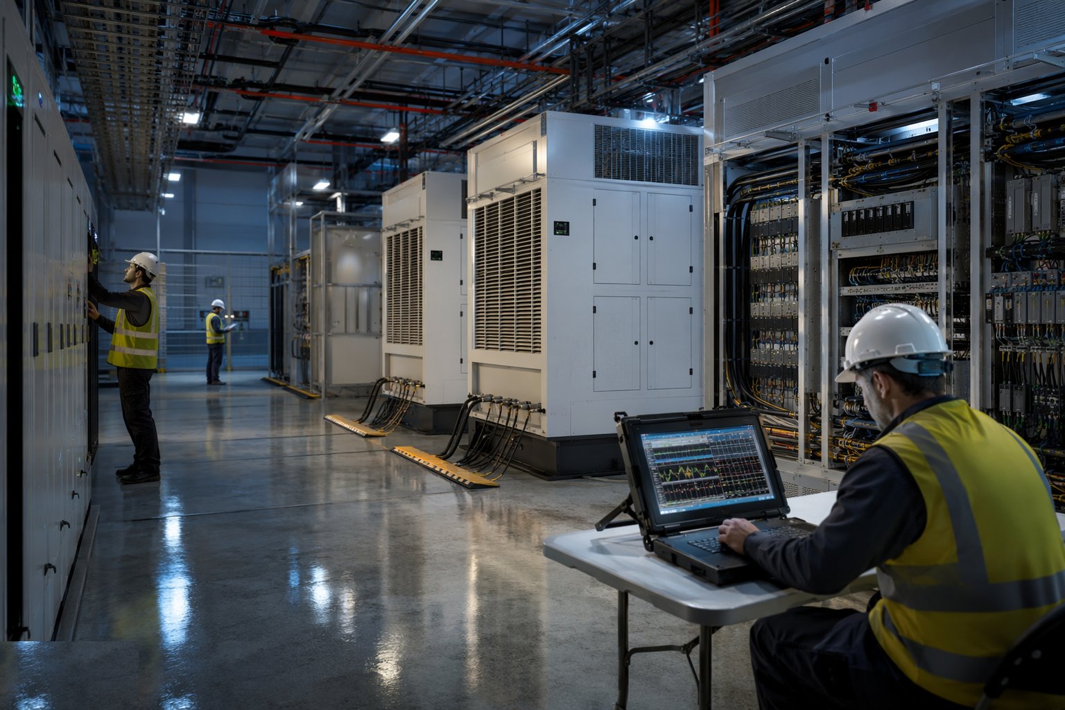 Prove systems under load banks (Level 4) — Commissioning & Integrated Systems Testing, step 4
