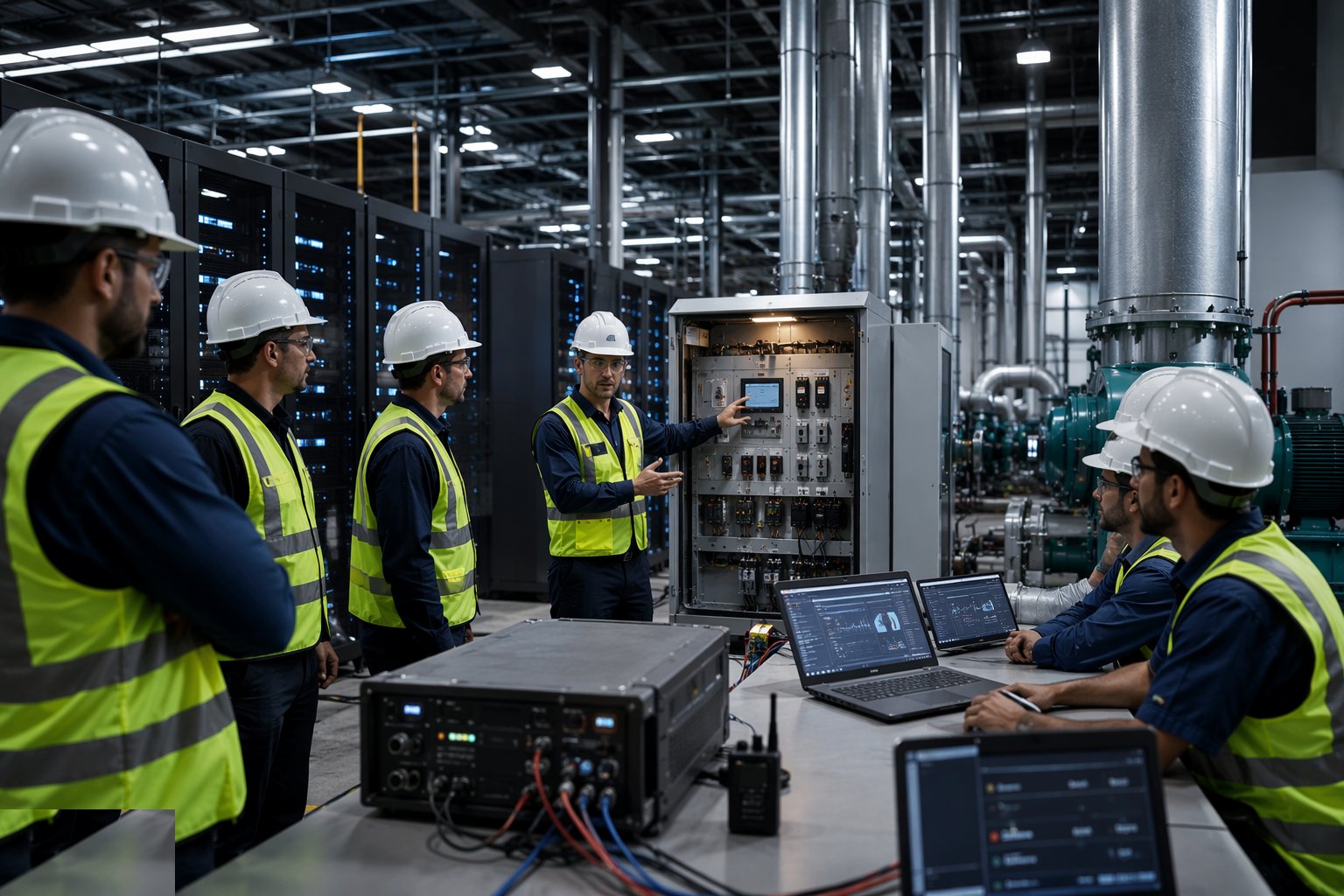 Train the operators and run the failure drills — Commissioning & Integrated Systems Testing, step 6