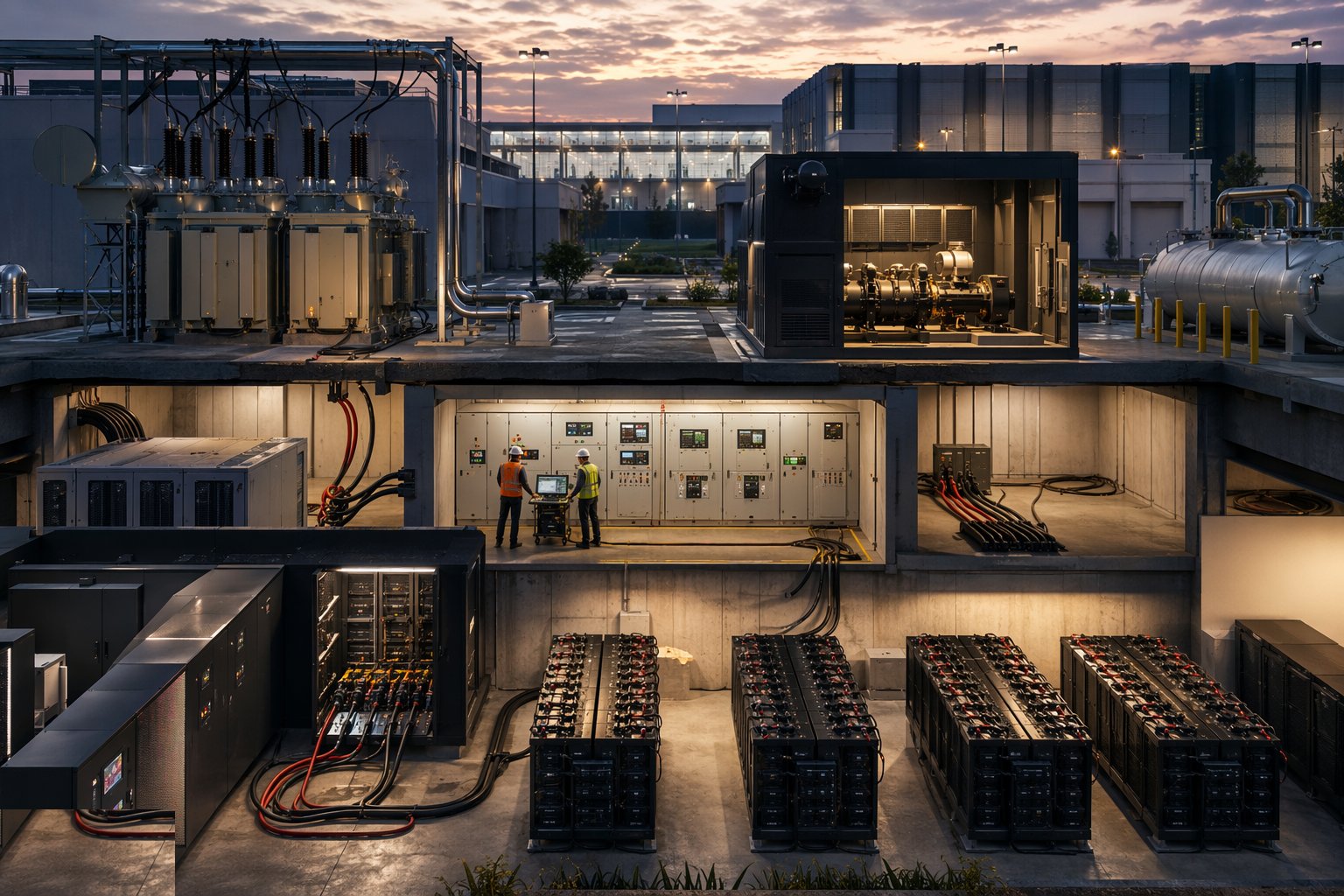 Prove the chain with load-bank testing — Power Infrastructure, step 7